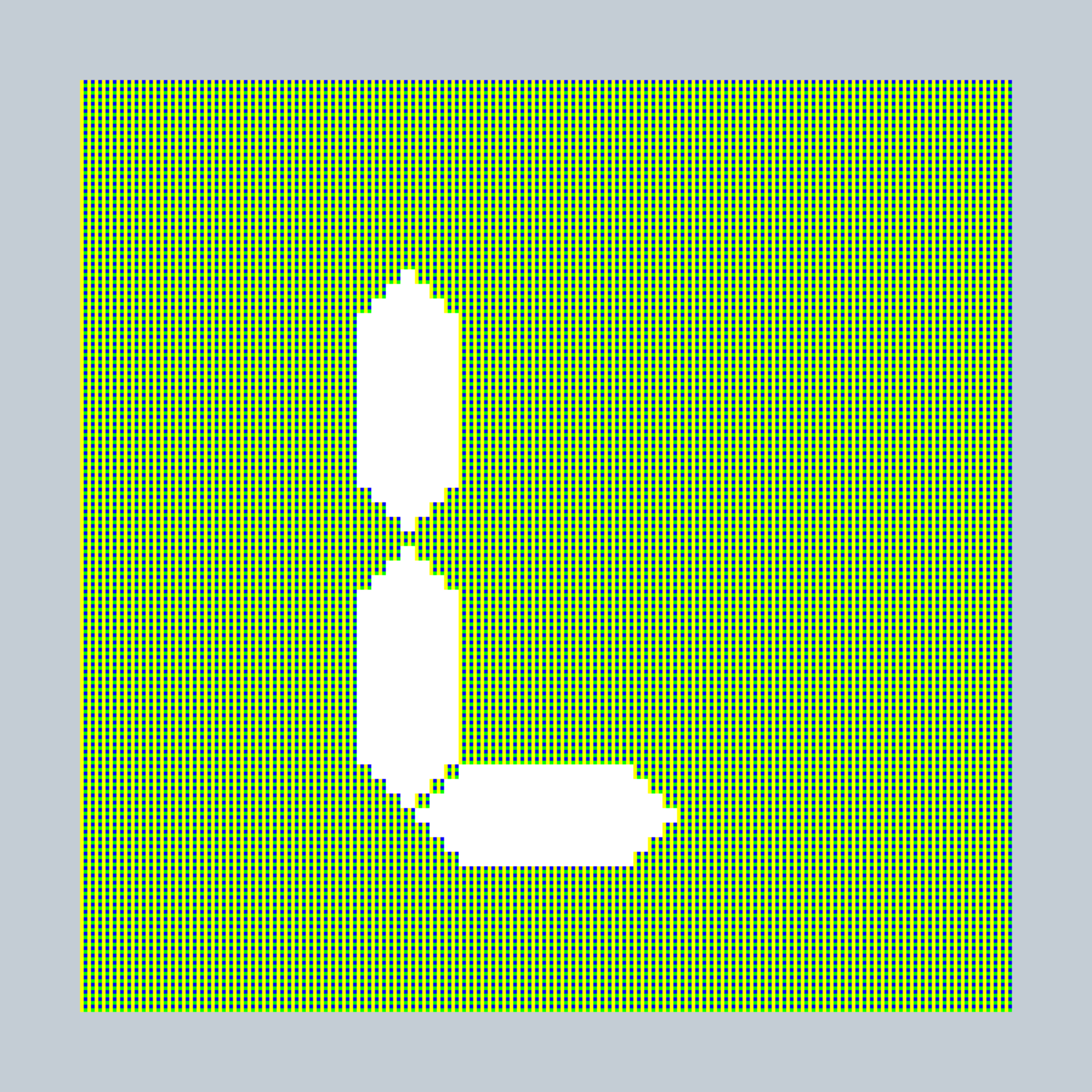 Art Blocks - Art Blocks v2 - 27-Bit Digital #815 - NFT # 21000815