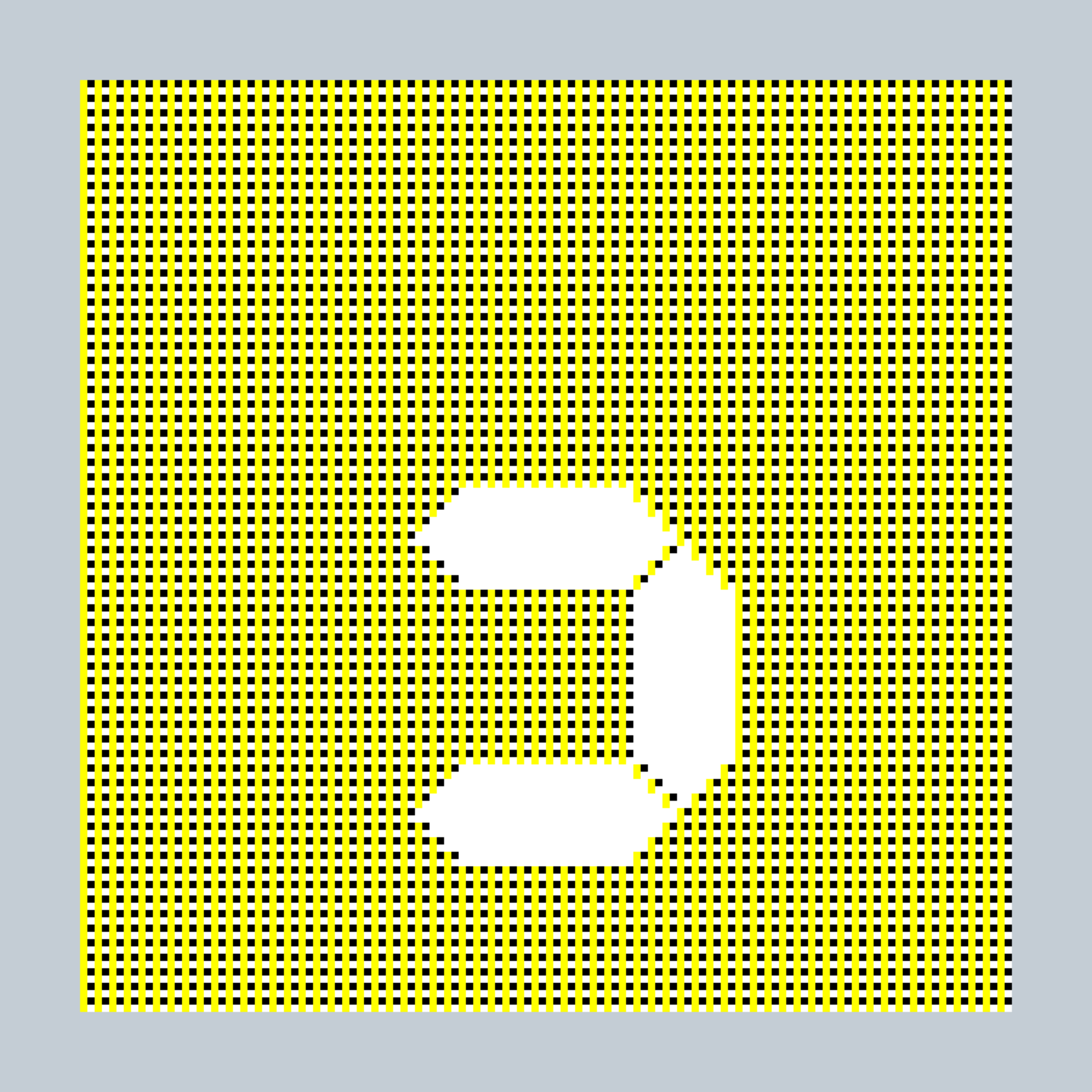 Art Blocks - Art Blocks v2 - 27-Bit Digital #816 - NFT # 21000816