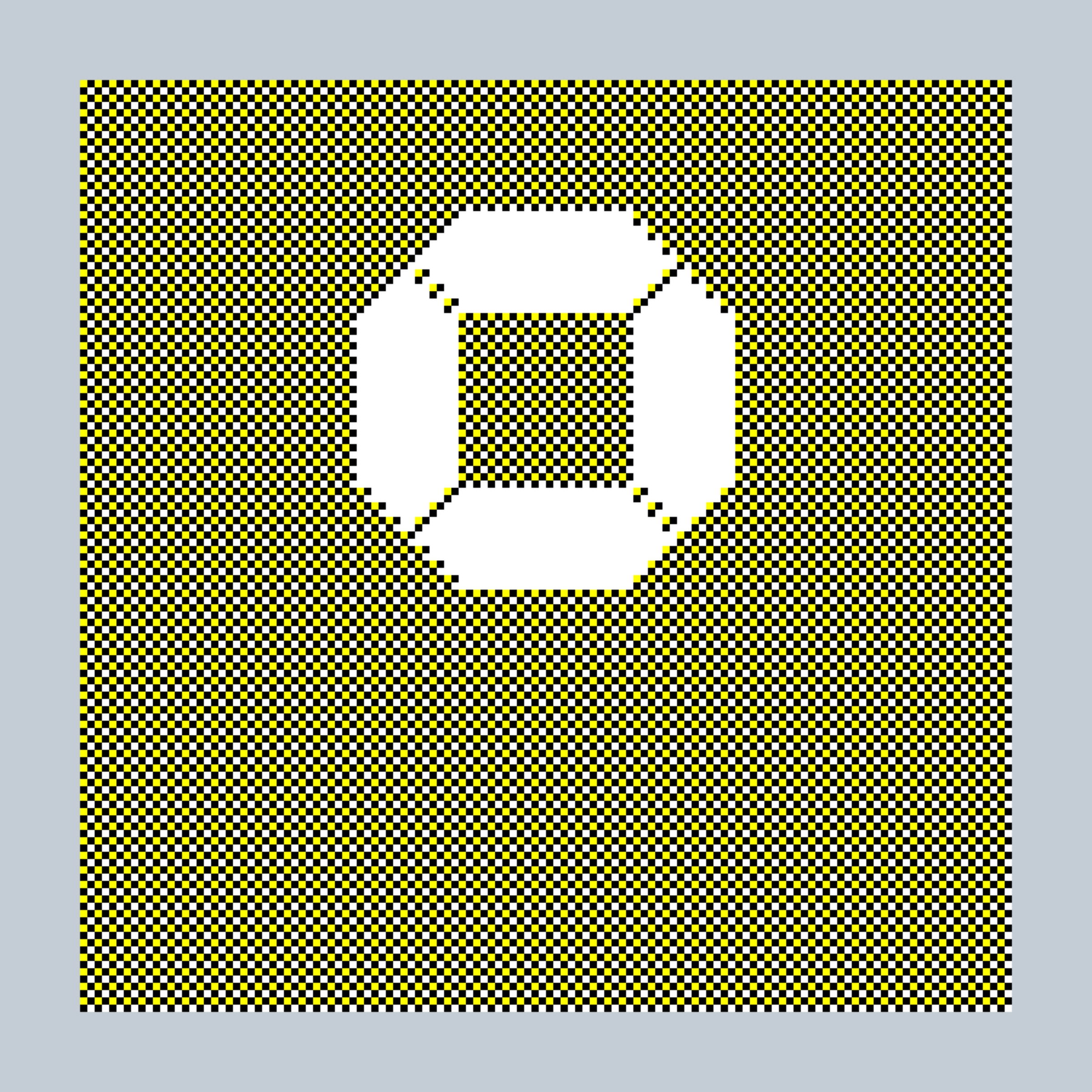 Art Blocks - Art Blocks v2 - 27-Bit Digital #834 - NFT # 21000834