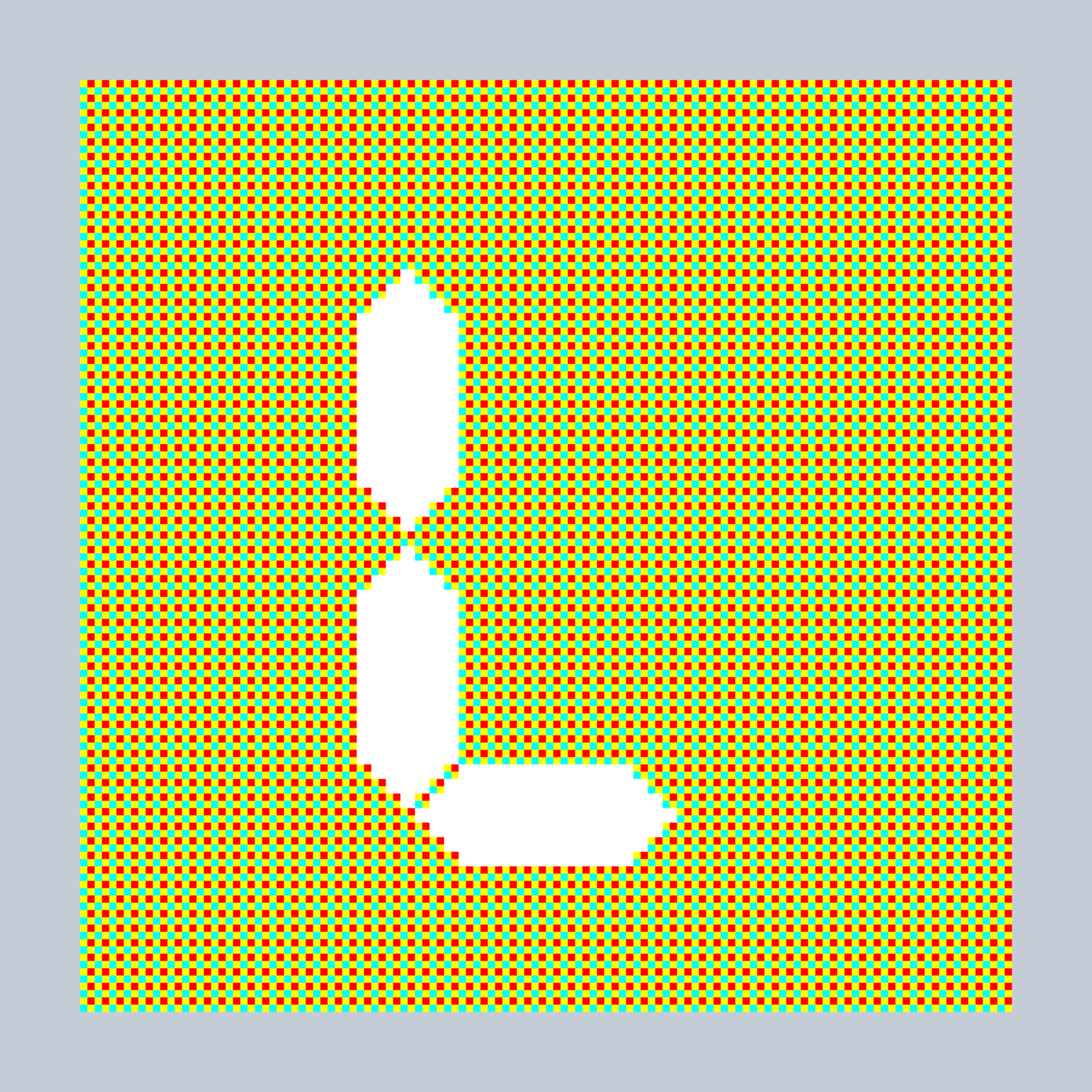 Art Blocks - Art Blocks v2 - 27-Bit Digital #835 - NFT # 21000835