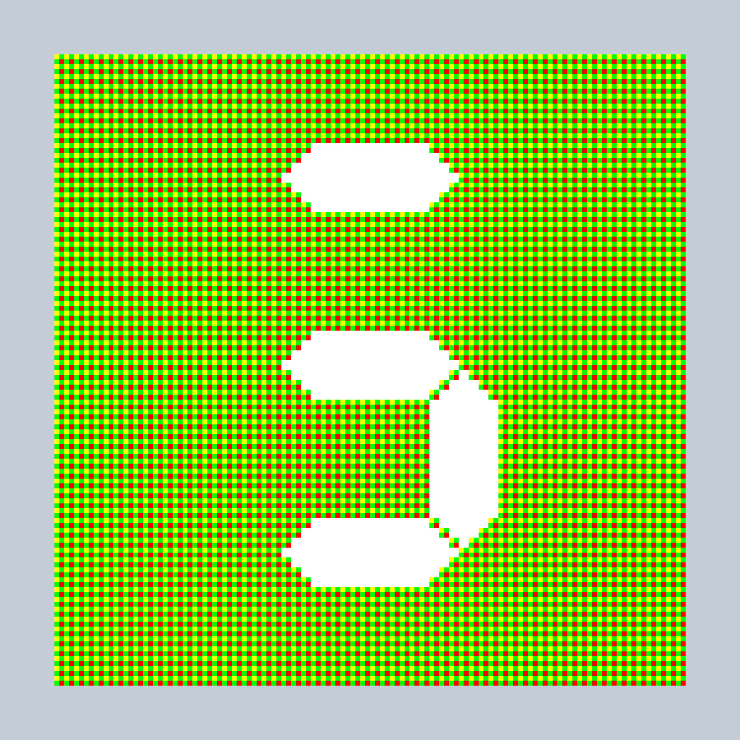 Art Blocks - Art Blocks v2 - 27-Bit Digital #836 - NFT # 21000836