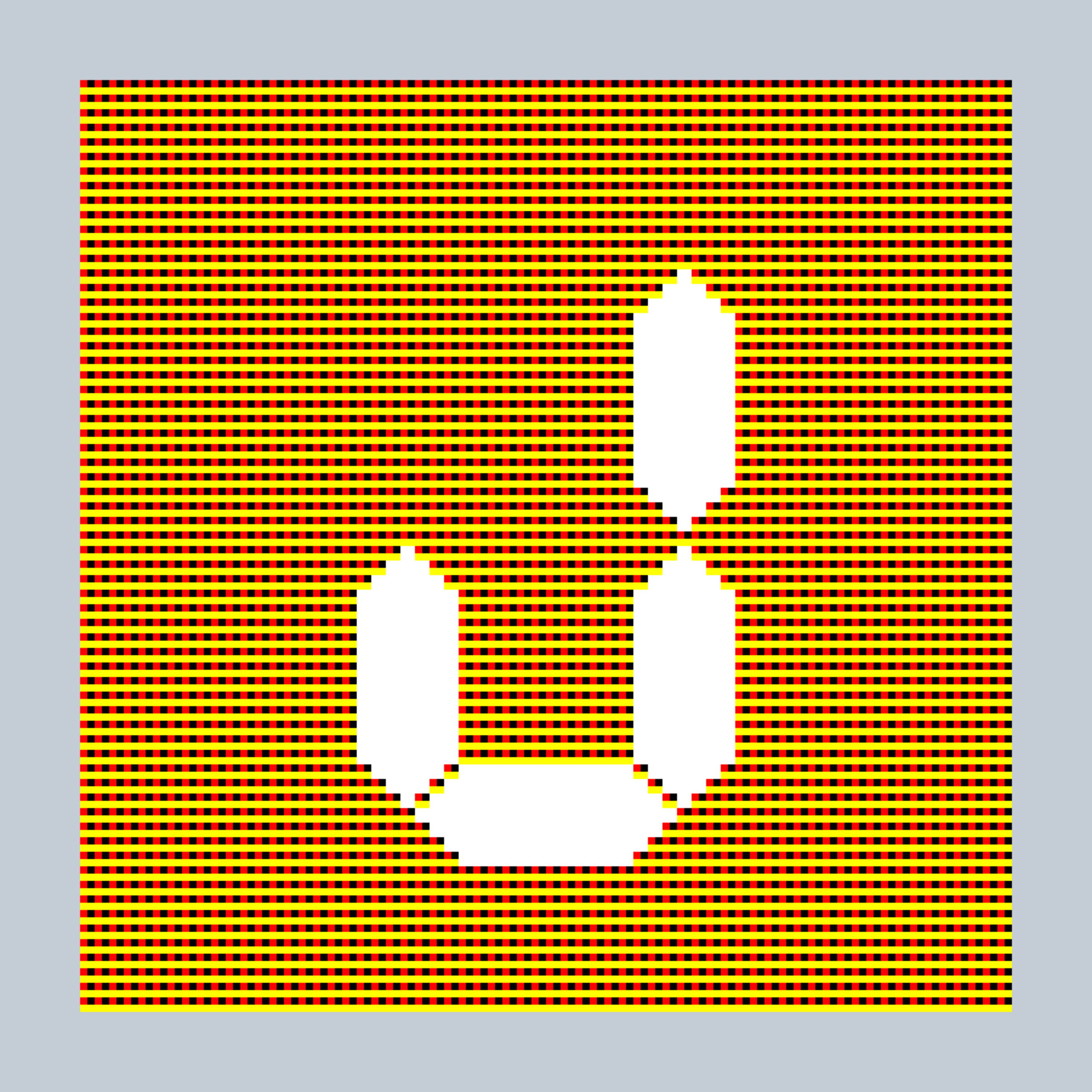 Art Blocks - Art Blocks v2 - 27-Bit Digital #838 - NFT # 21000838