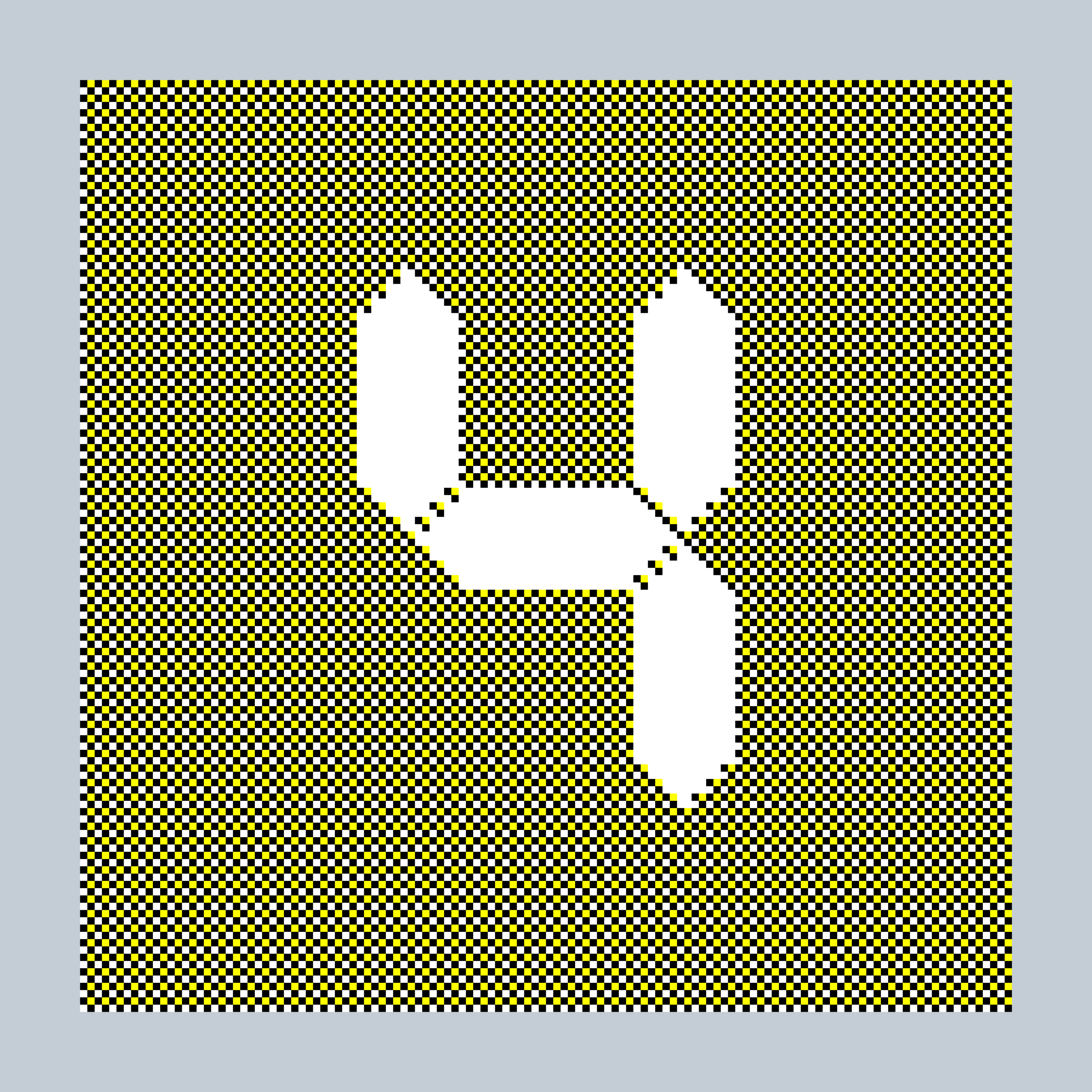 Art Blocks - Art Blocks v2 - 27-Bit Digital #840 - NFT # 21000840