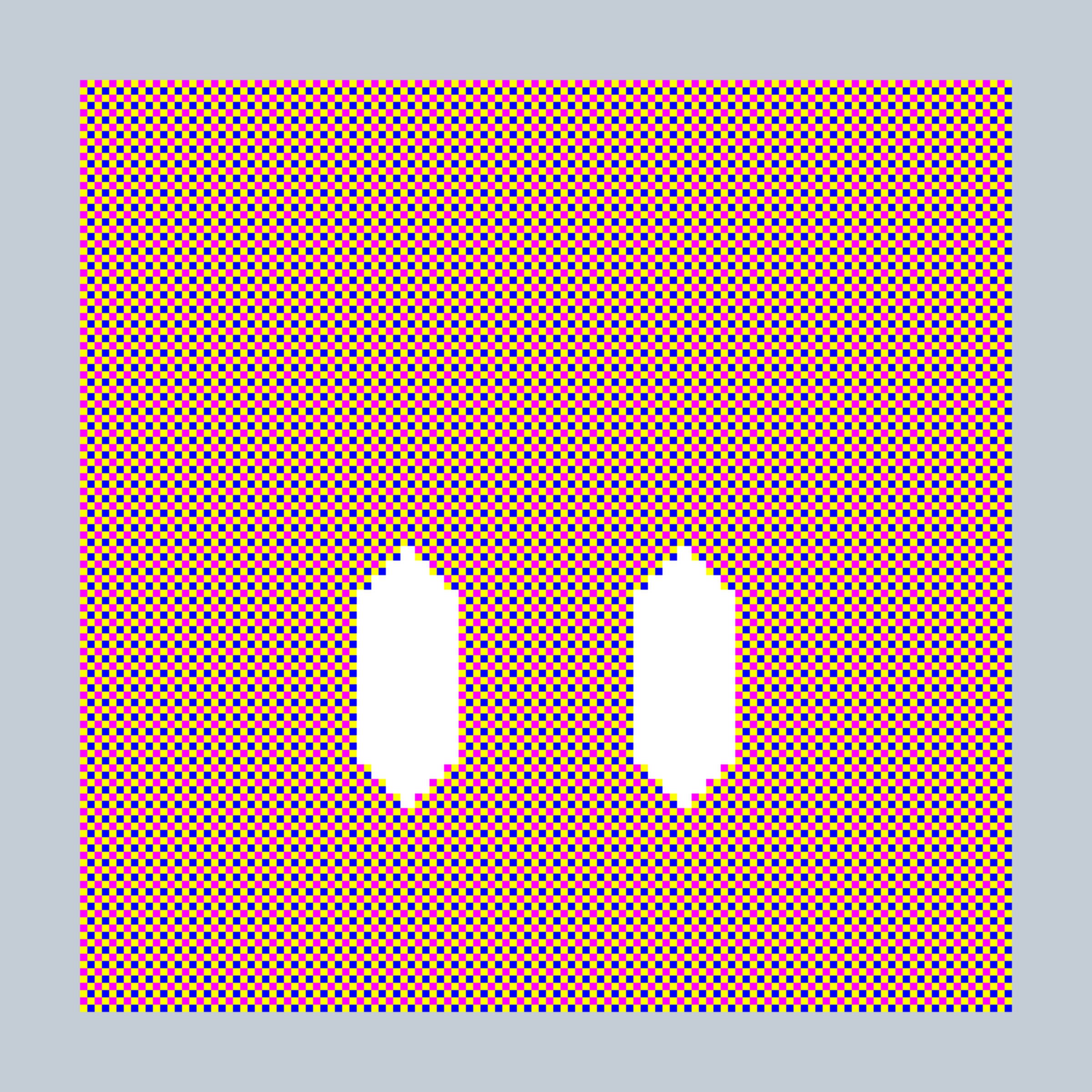 Art Blocks - Art Blocks v2 - 27-Bit Digital #841 - NFT # 21000841