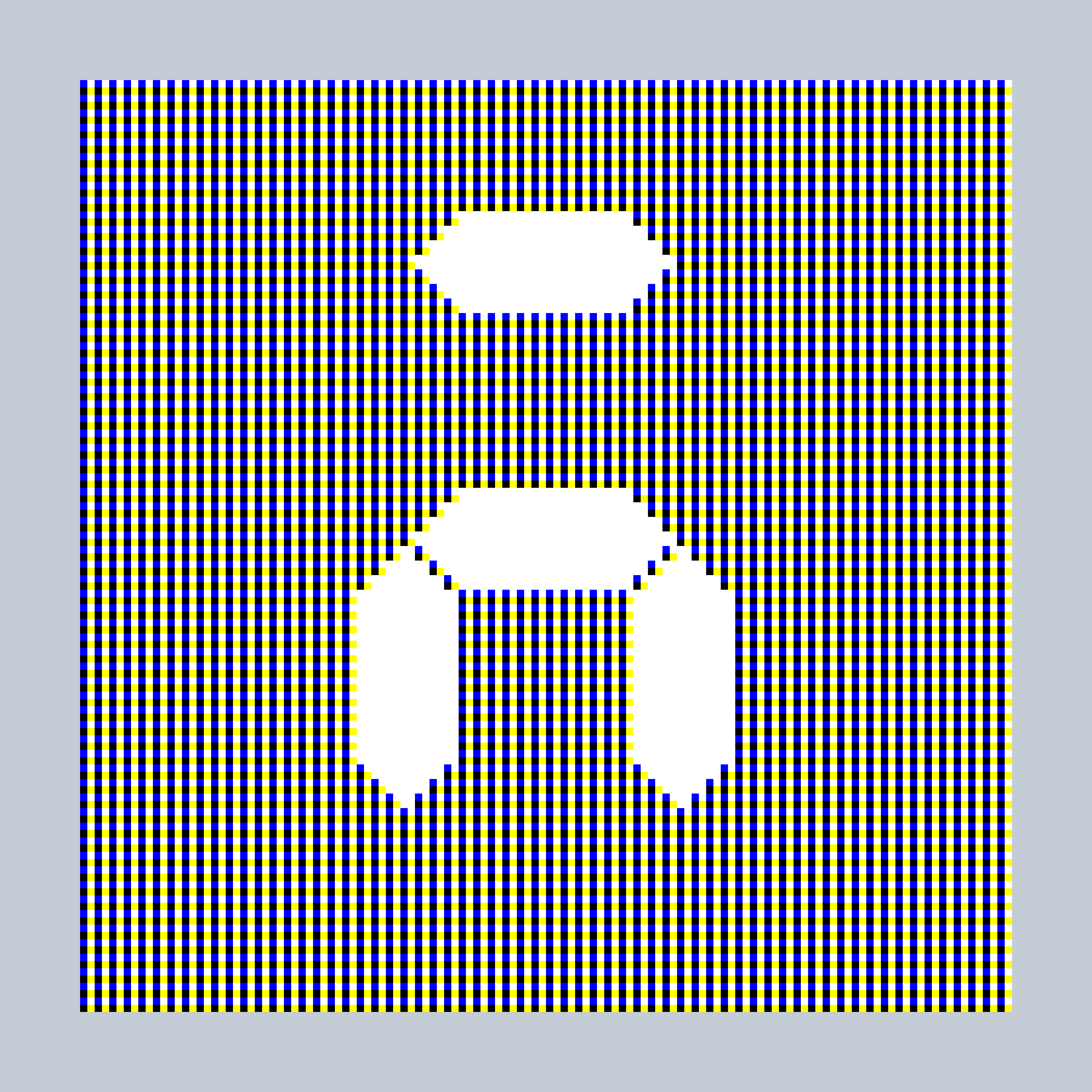 Art Blocks - Art Blocks v2 - 27-Bit Digital #842 - NFT # 21000842