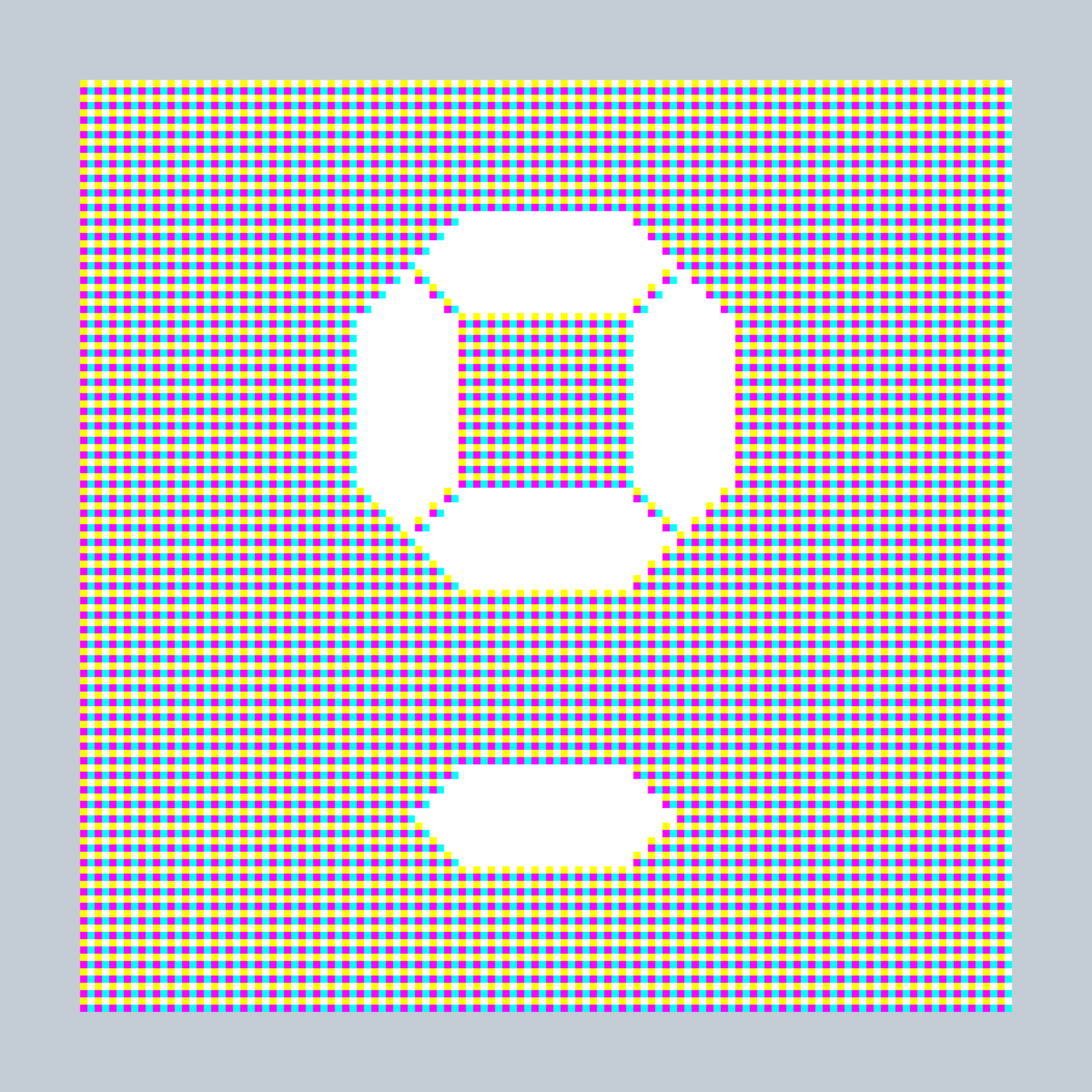 Art Blocks - Art Blocks v2 - 27-Bit Digital #862 - NFT # 21000862