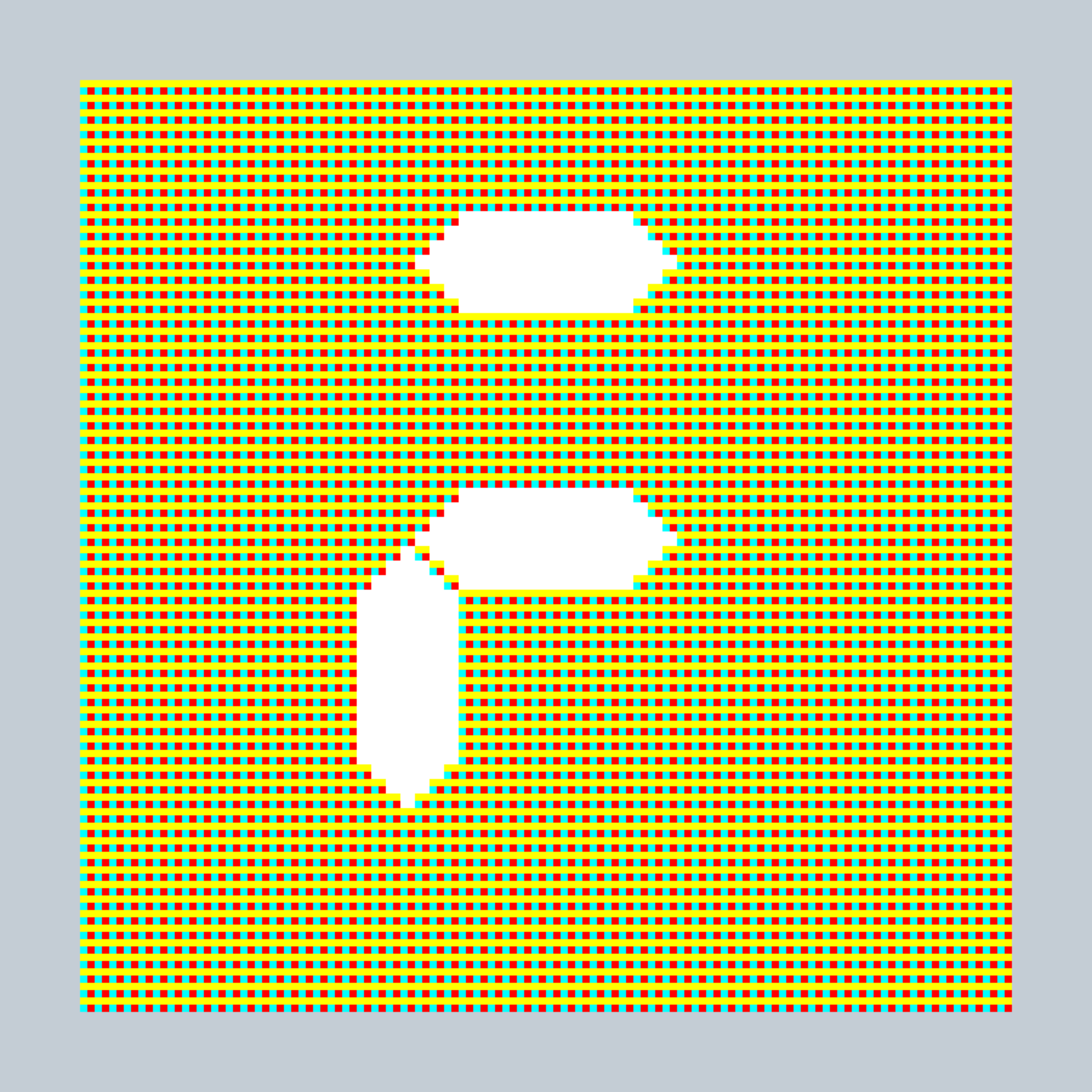 Art Blocks - Art Blocks v2 - 27-Bit Digital #869 - NFT # 21000869