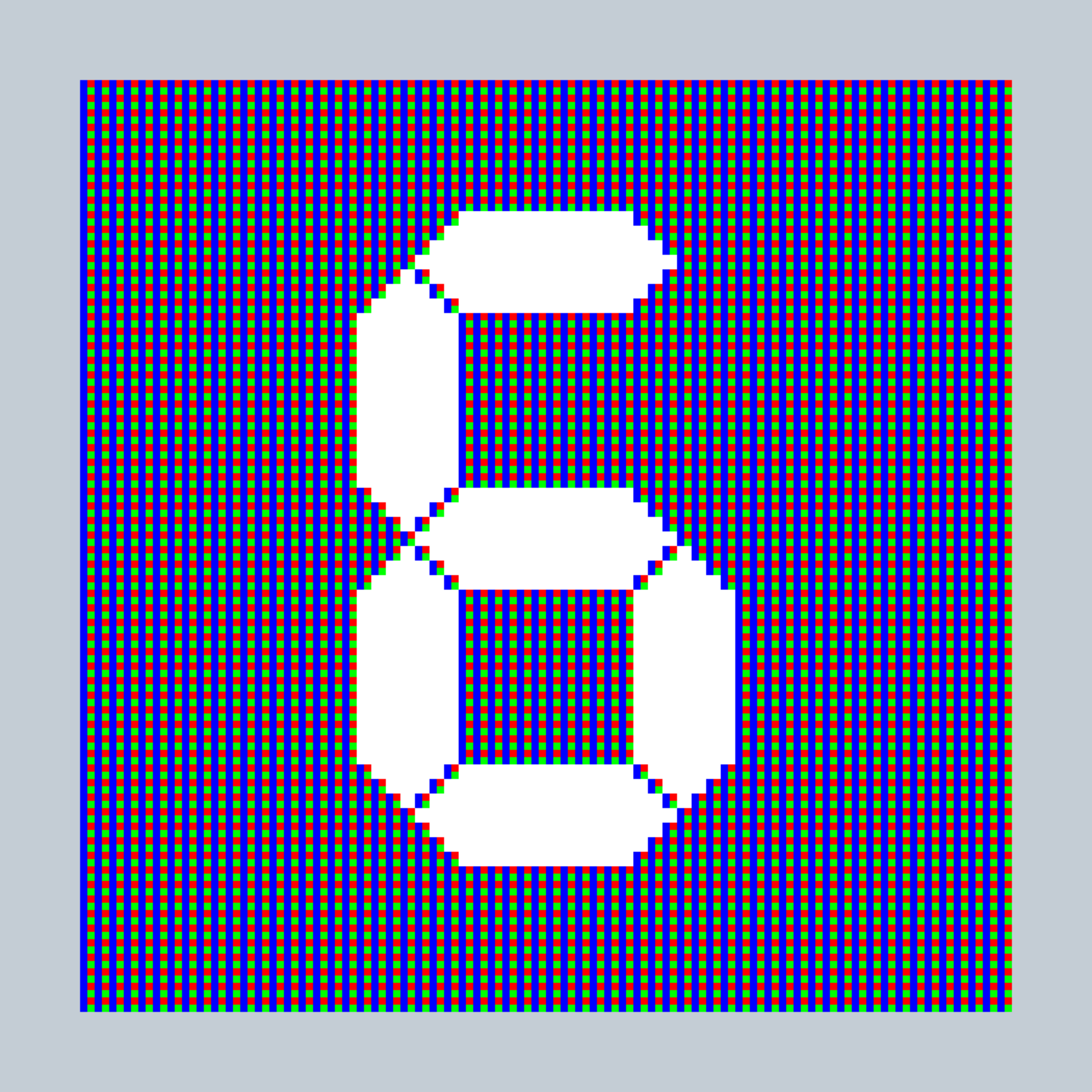 Art Blocks - Art Blocks v2 - 27-Bit Digital #879 - NFT # 21000879