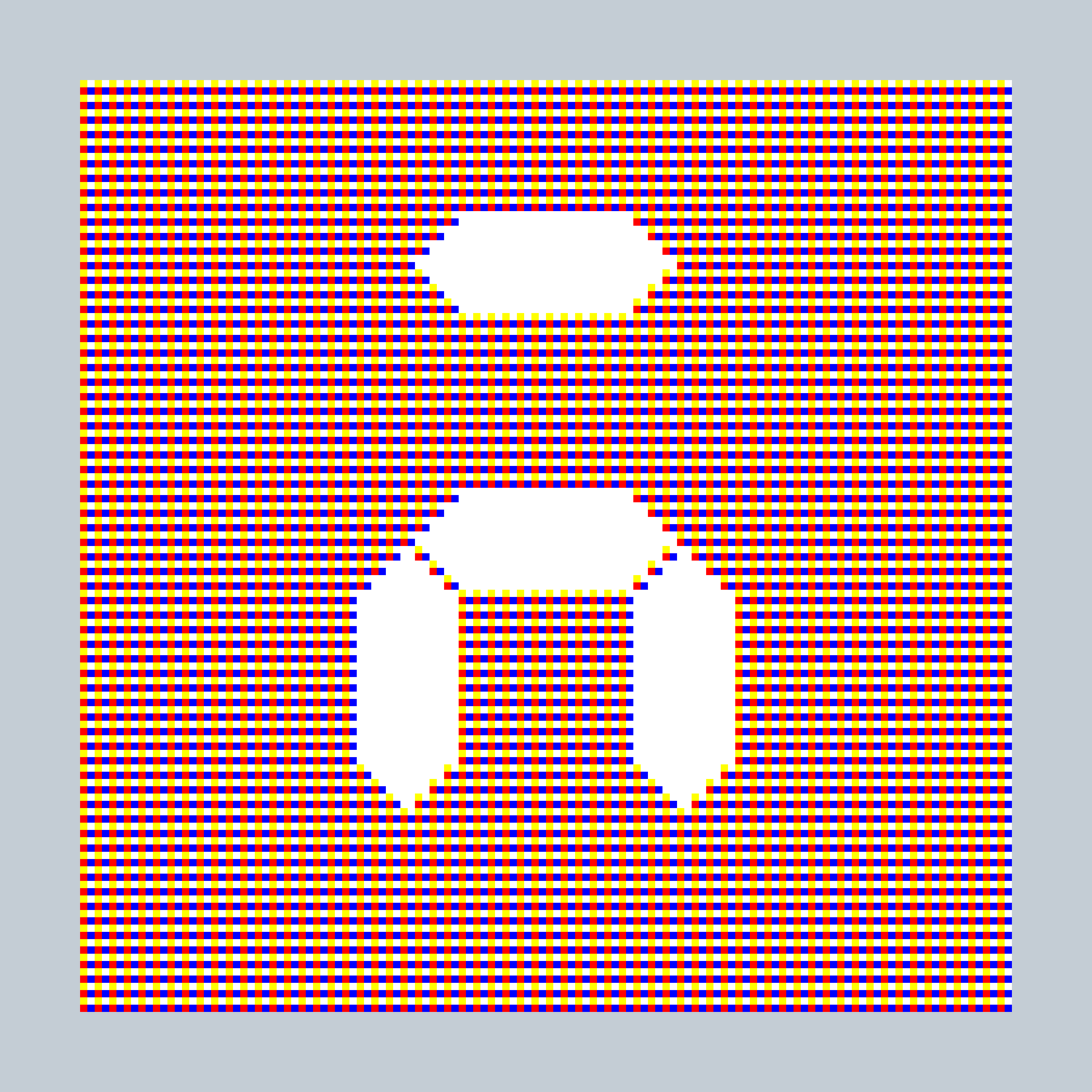 Art Blocks - Art Blocks v2 - 27-Bit Digital #890 - NFT # 21000890