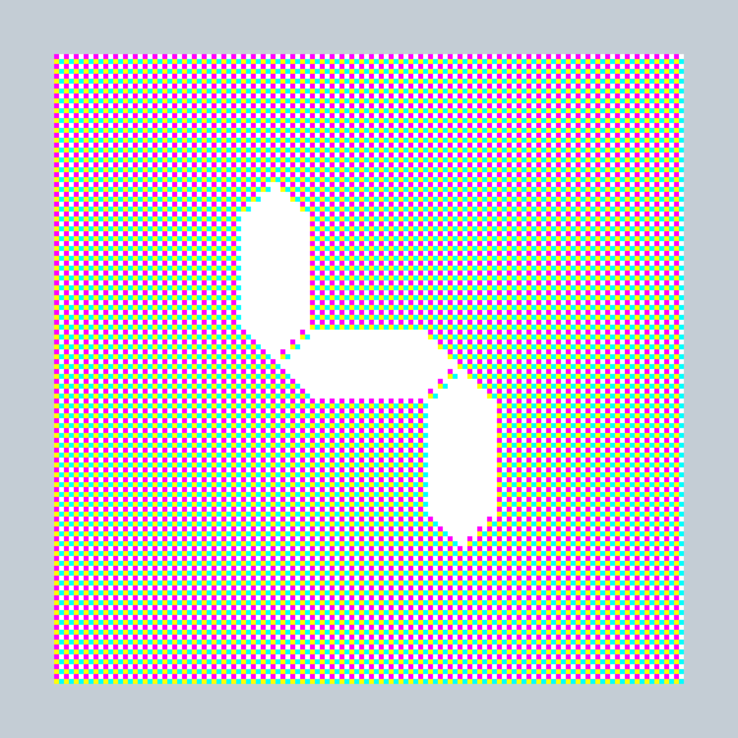 Art Blocks - Art Blocks v2 - 27-Bit Digital #894 - NFT # 21000894