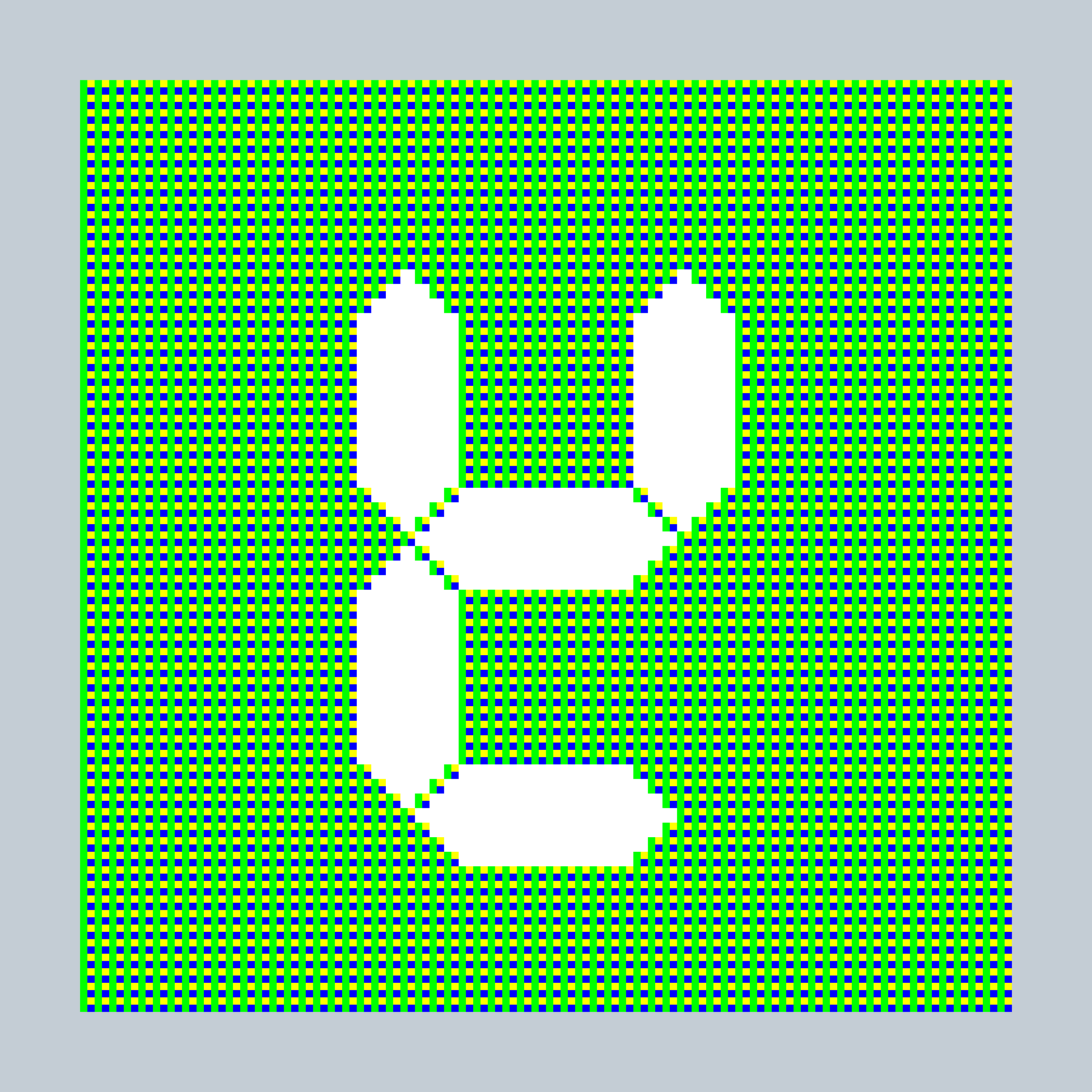 Art Blocks - Art Blocks v2 - 27-Bit Digital #897 - NFT # 21000897