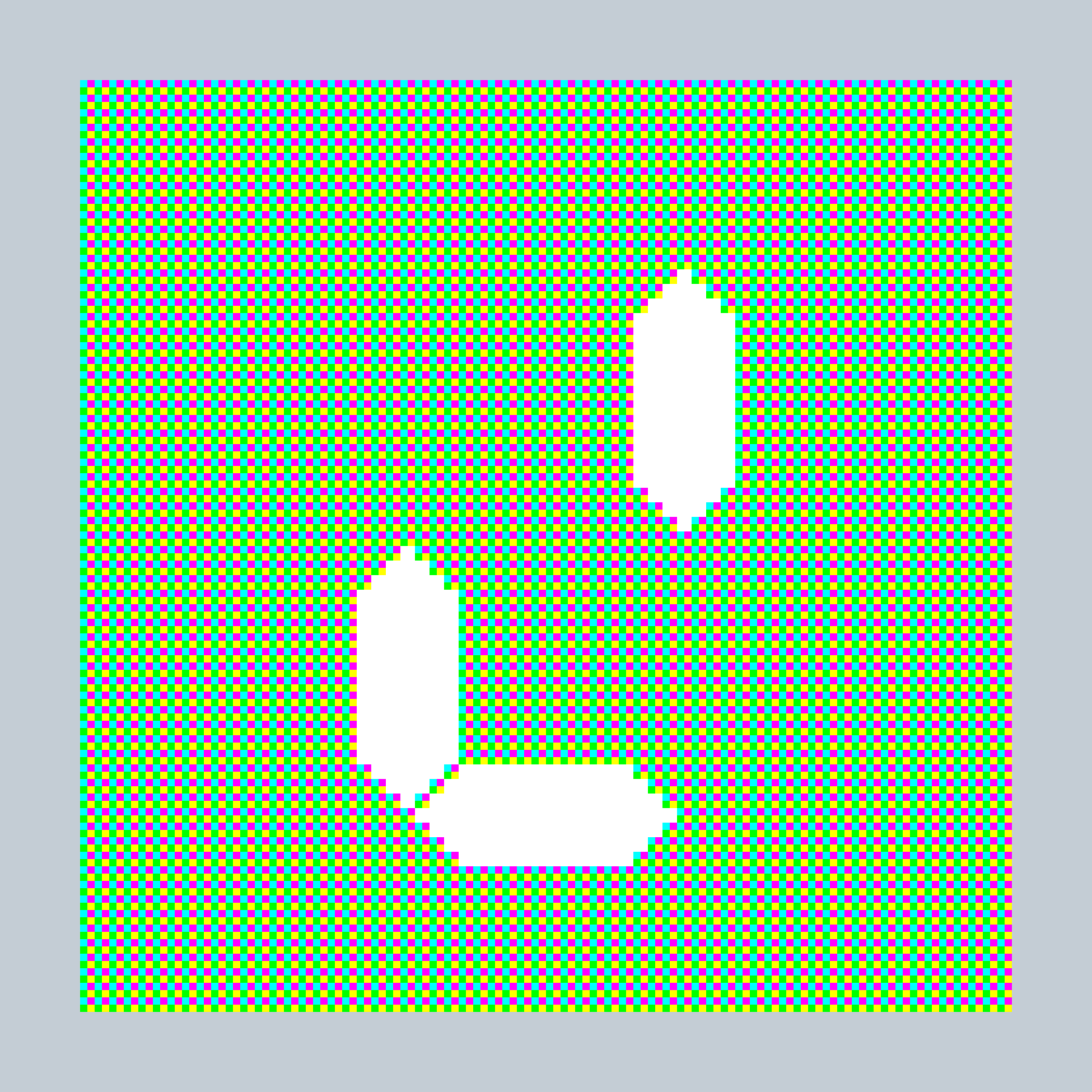 Art Blocks - Art Blocks v2 - 27-Bit Digital #900 - NFT # 21000900