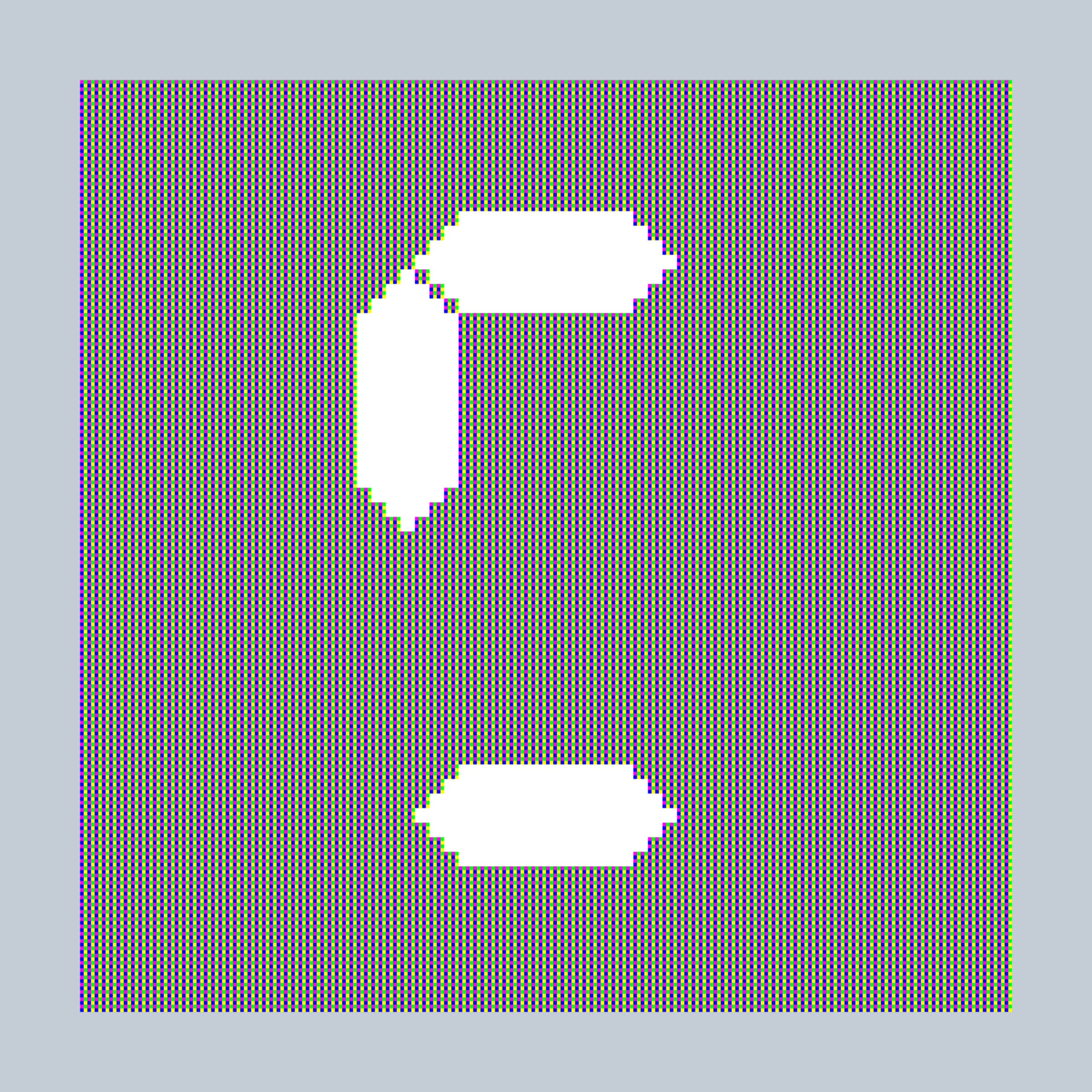 Art Blocks - Art Blocks v2 - 27-Bit Digital #902 - NFT # 21000902