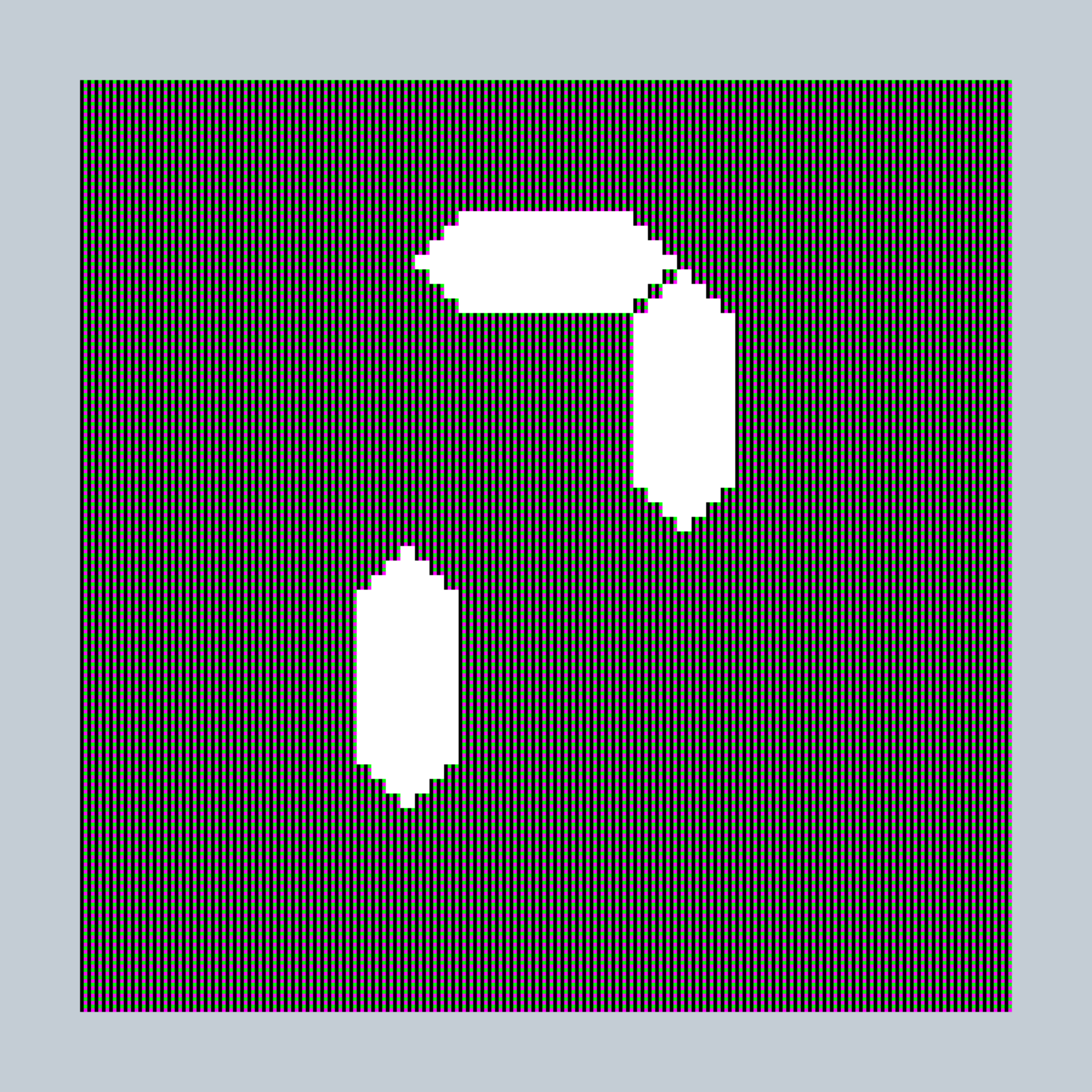 Art Blocks - Art Blocks v2 - 27-Bit Digital #904 - NFT # 21000904