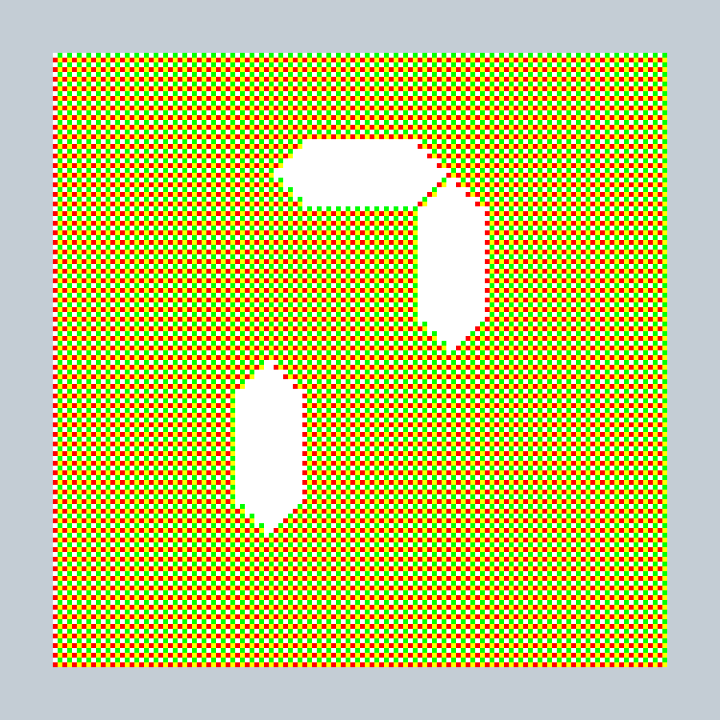 Art Blocks - Art Blocks v2 - 27-Bit Digital #907 - NFT # 21000907