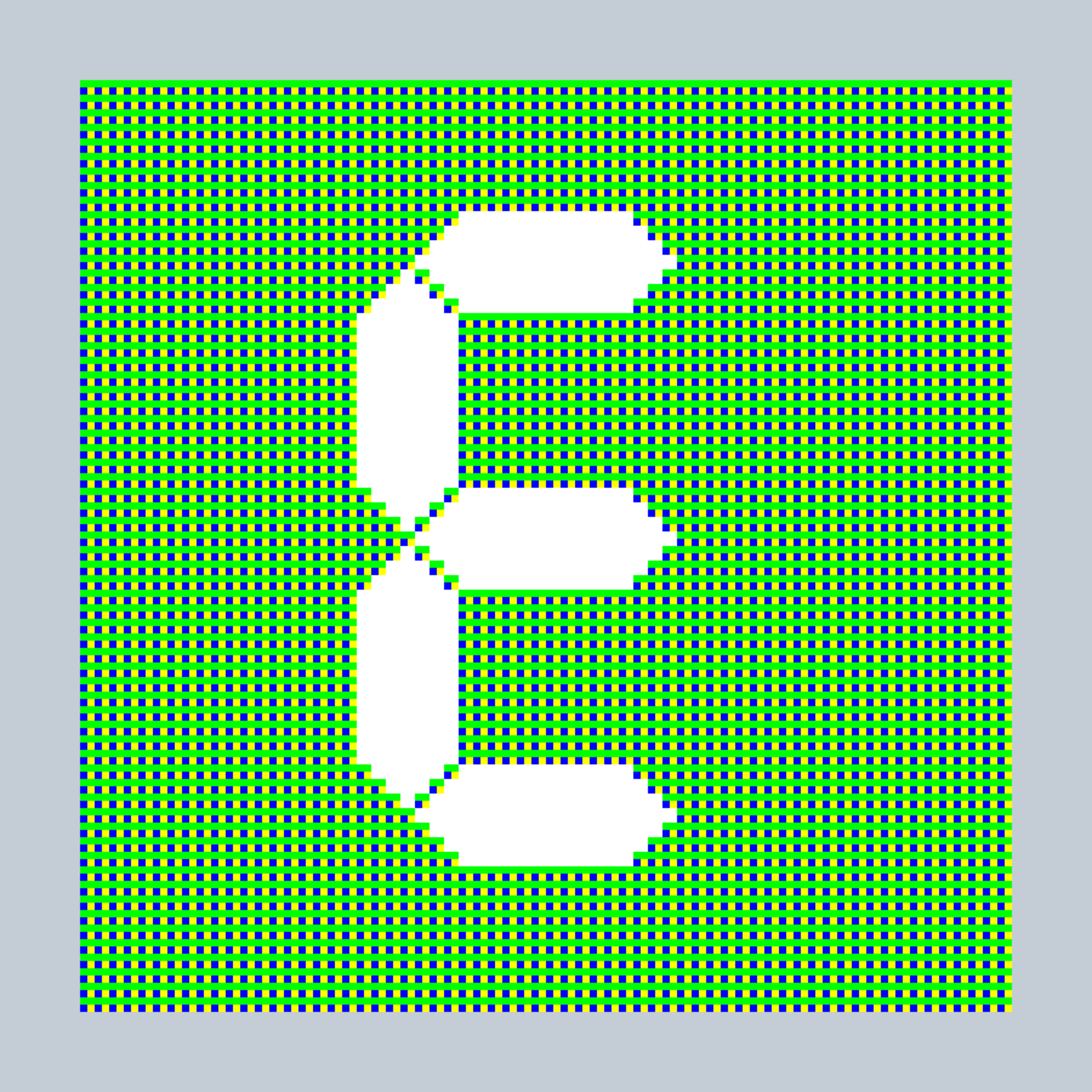 Art Blocks - Art Blocks v2 - 27-Bit Digital #912 - NFT # 21000912