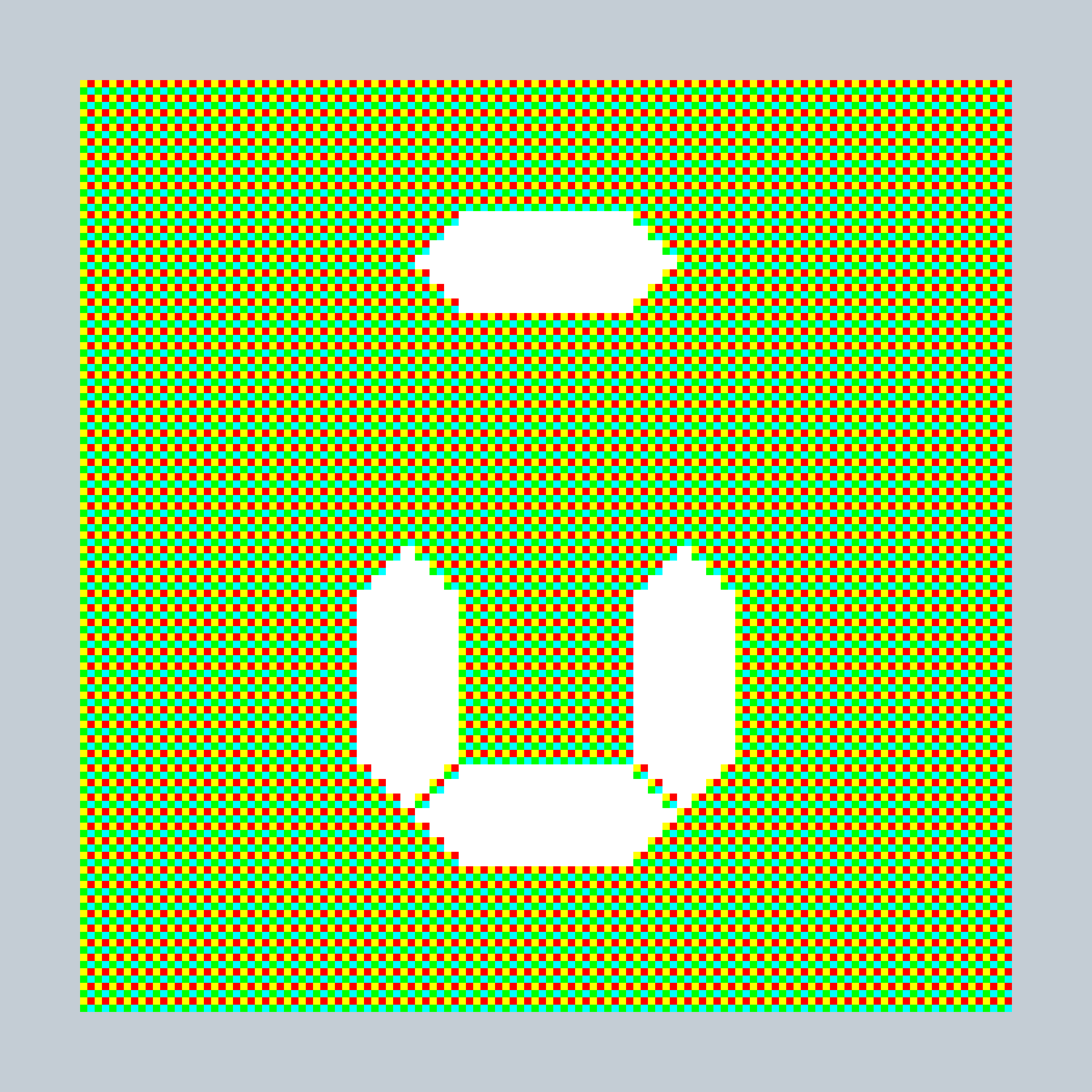 Art Blocks - Art Blocks v2 - 27-Bit Digital #915 - NFT # 21000915