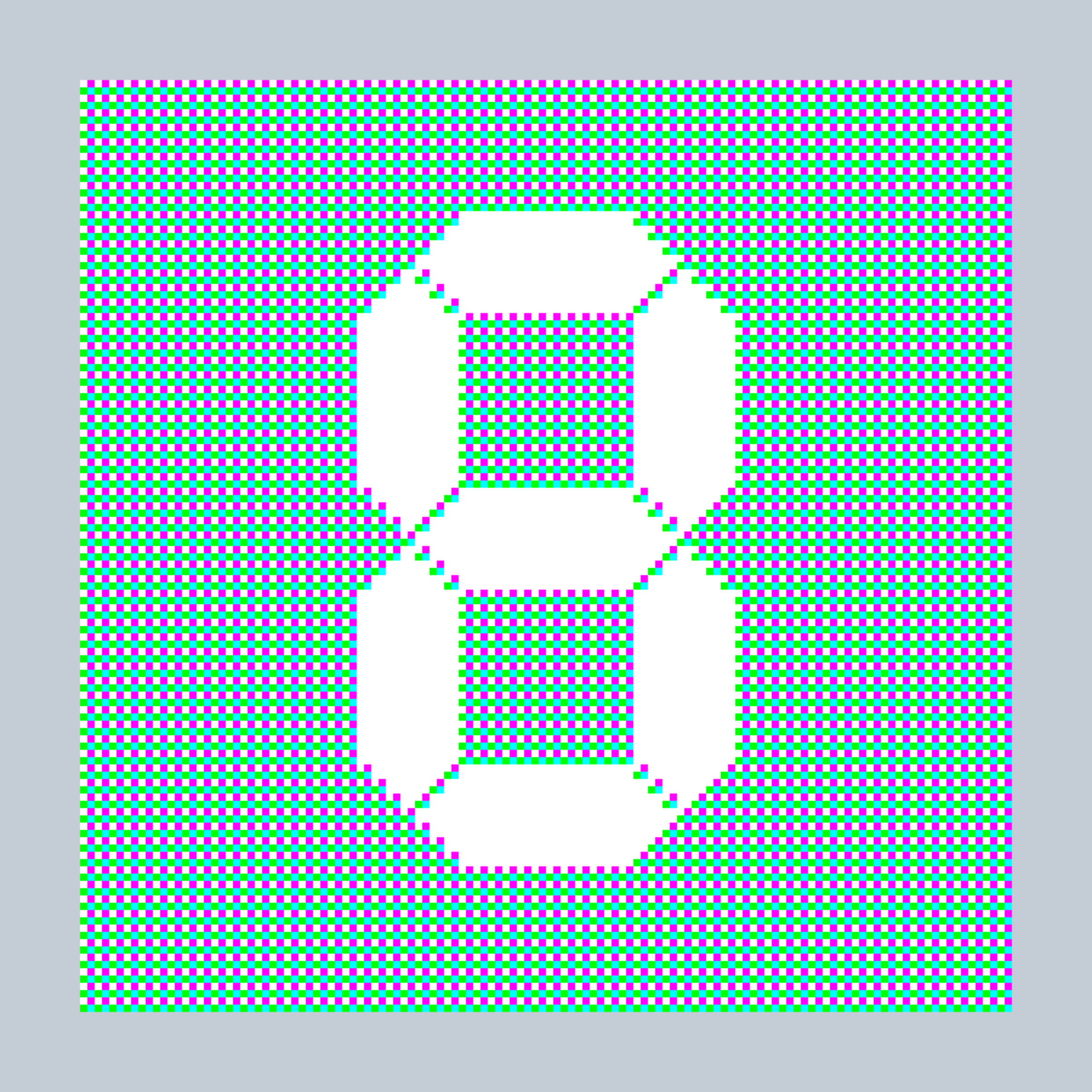 Art Blocks - Art Blocks v2 - 27-Bit Digital #920 - NFT # 21000920