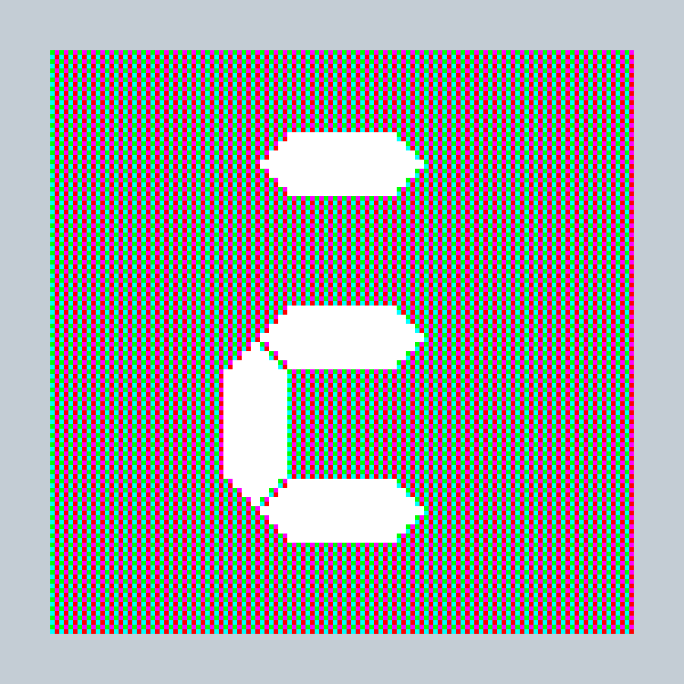 Art Blocks - Art Blocks v2 - 27-Bit Digital #927 - NFT # 21000927