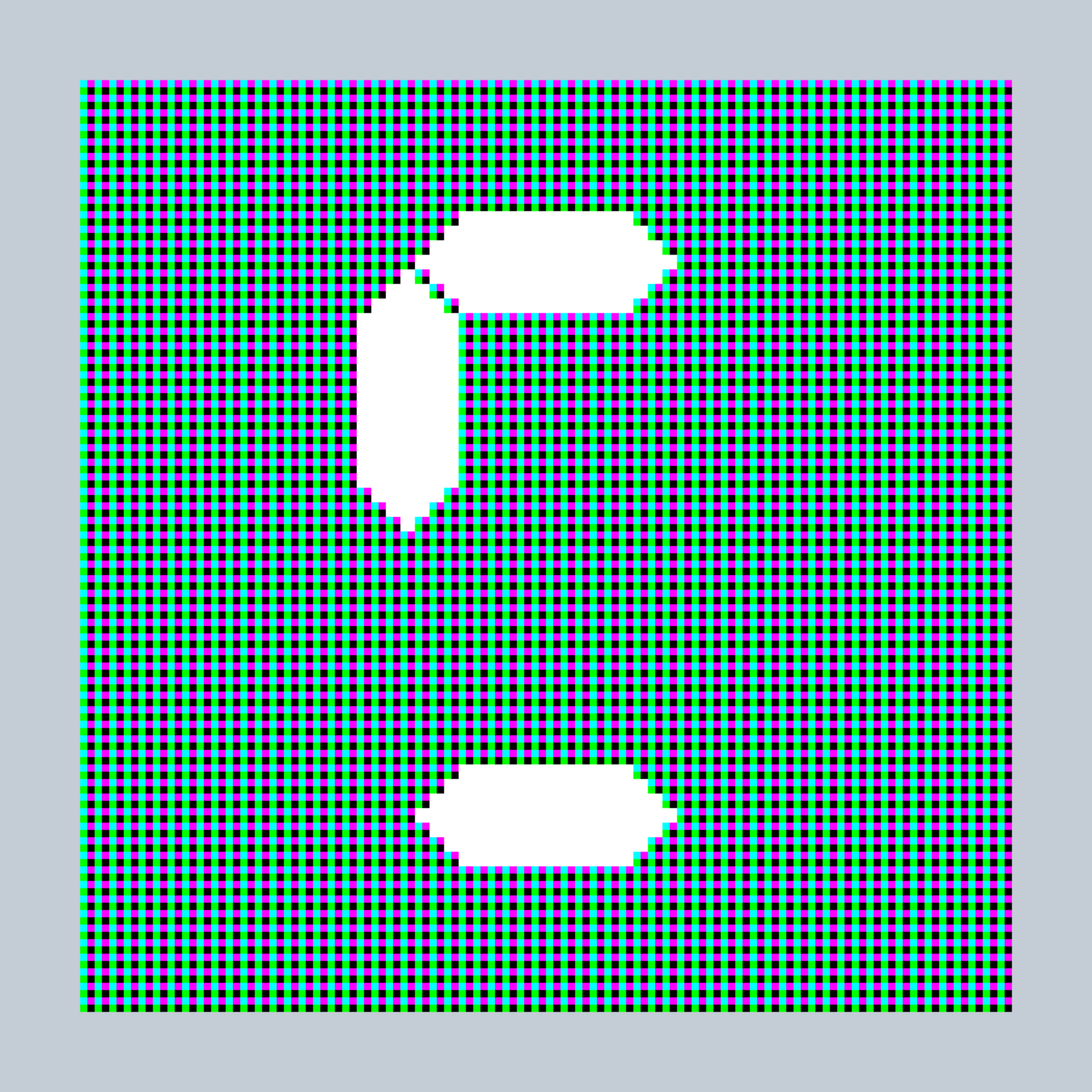 Art Blocks - Art Blocks v2 - 27-Bit Digital #930 - NFT # 21000930