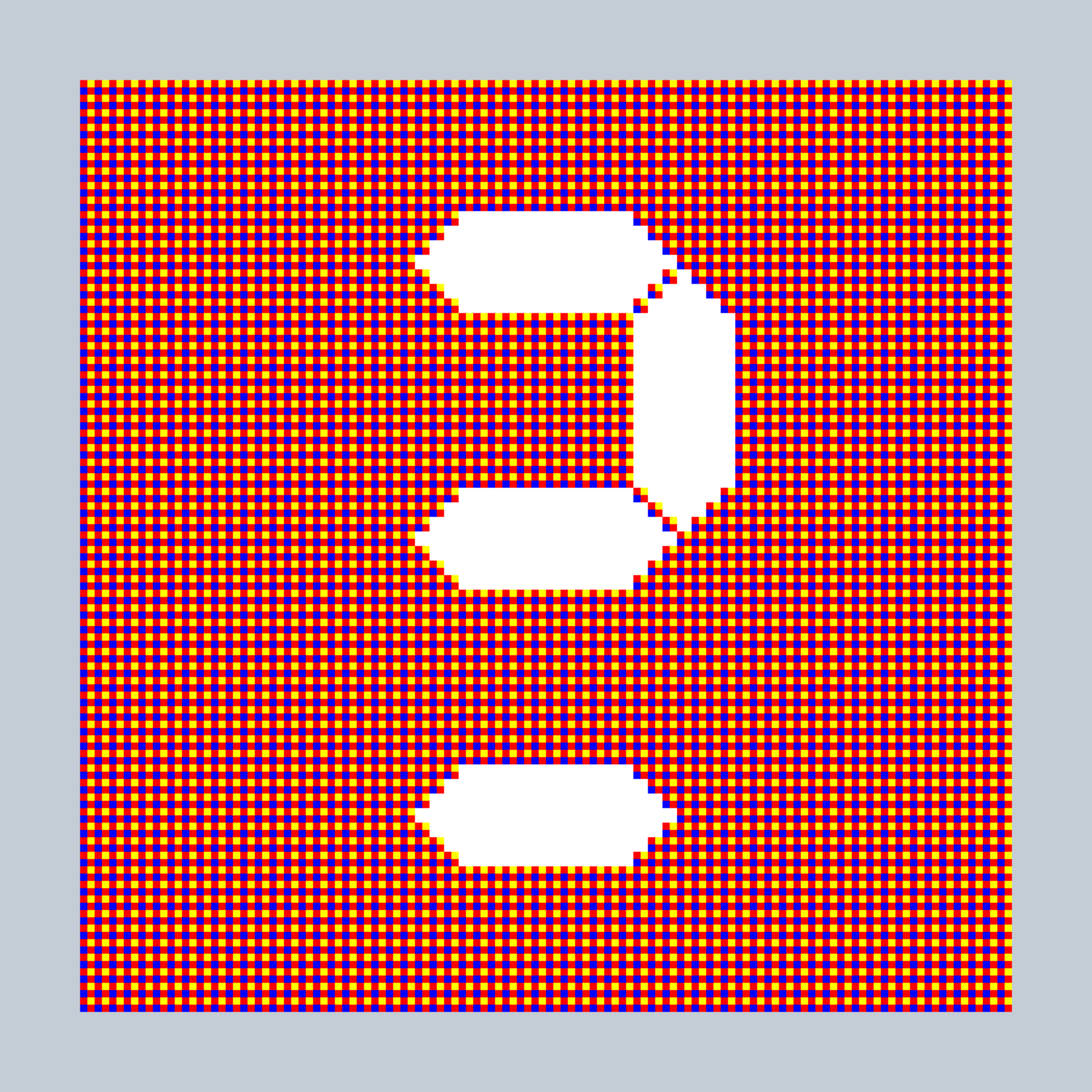 Art Blocks - Art Blocks v2 - 27-Bit Digital #933 - NFT # 21000933