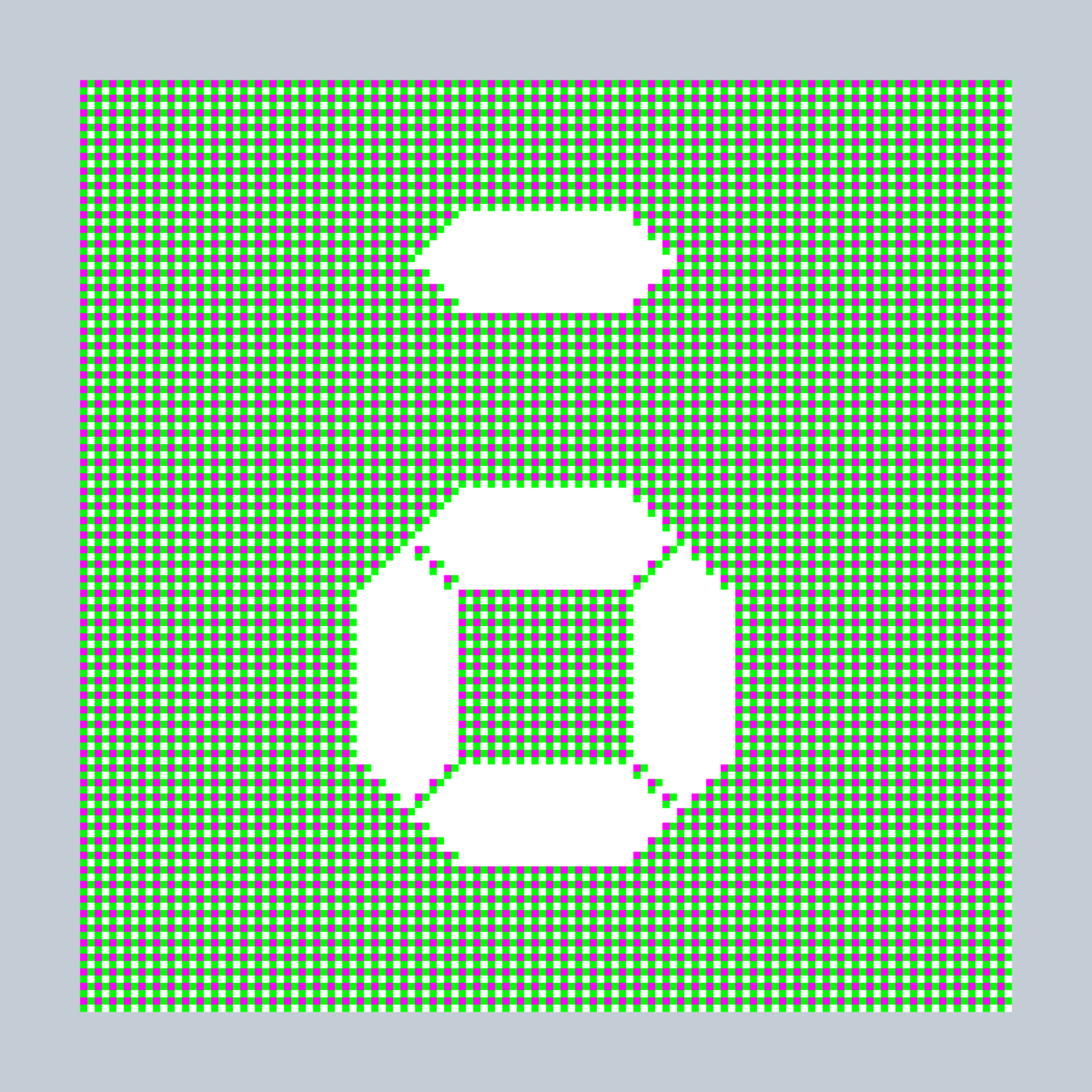 Art Blocks - Art Blocks v2 - 27-Bit Digital #936 - NFT # 21000936