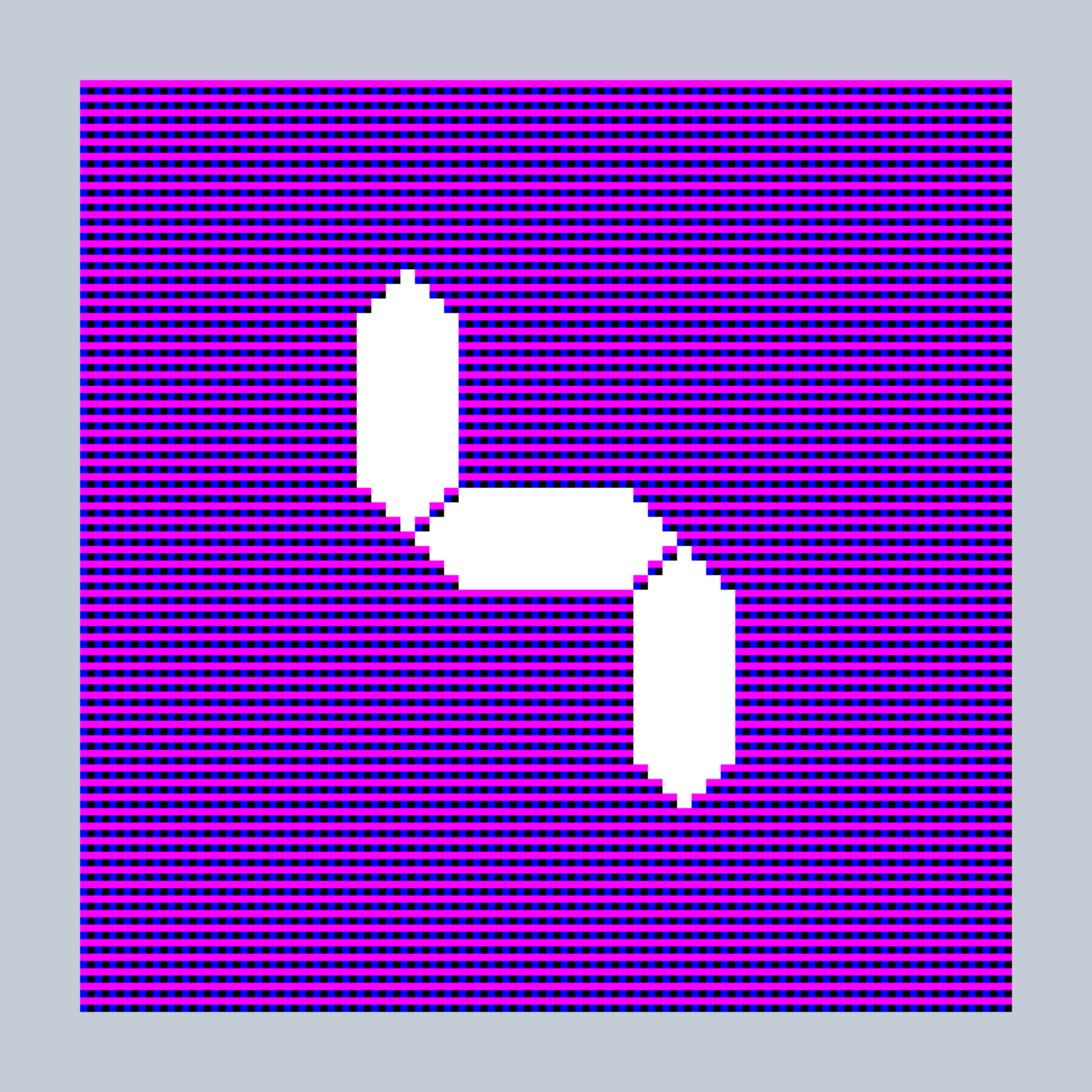 Art Blocks - Art Blocks v2 - 27-Bit Digital #939 - NFT # 21000939