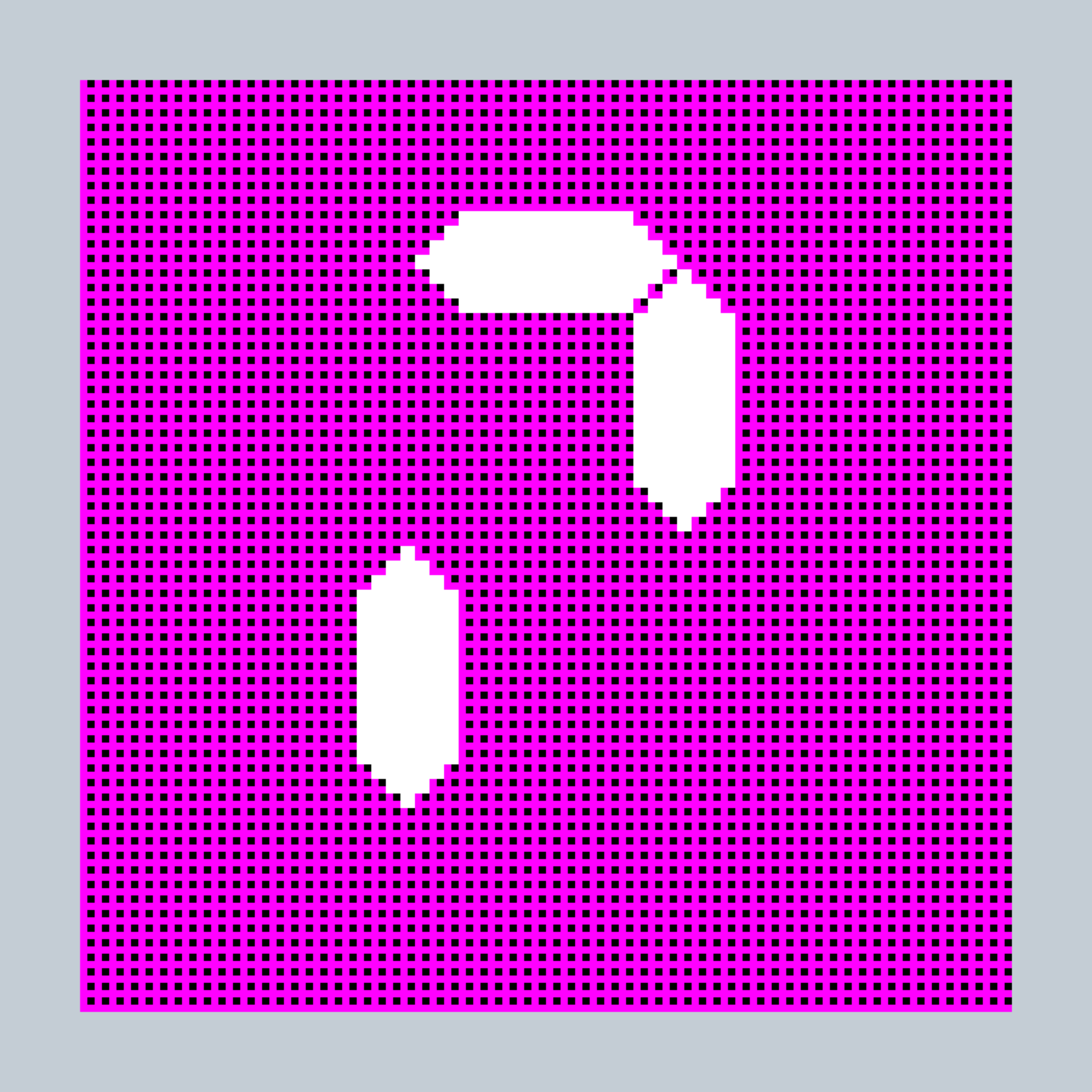 Art Blocks - Art Blocks v2 - 27-Bit Digital #940 - NFT # 21000940