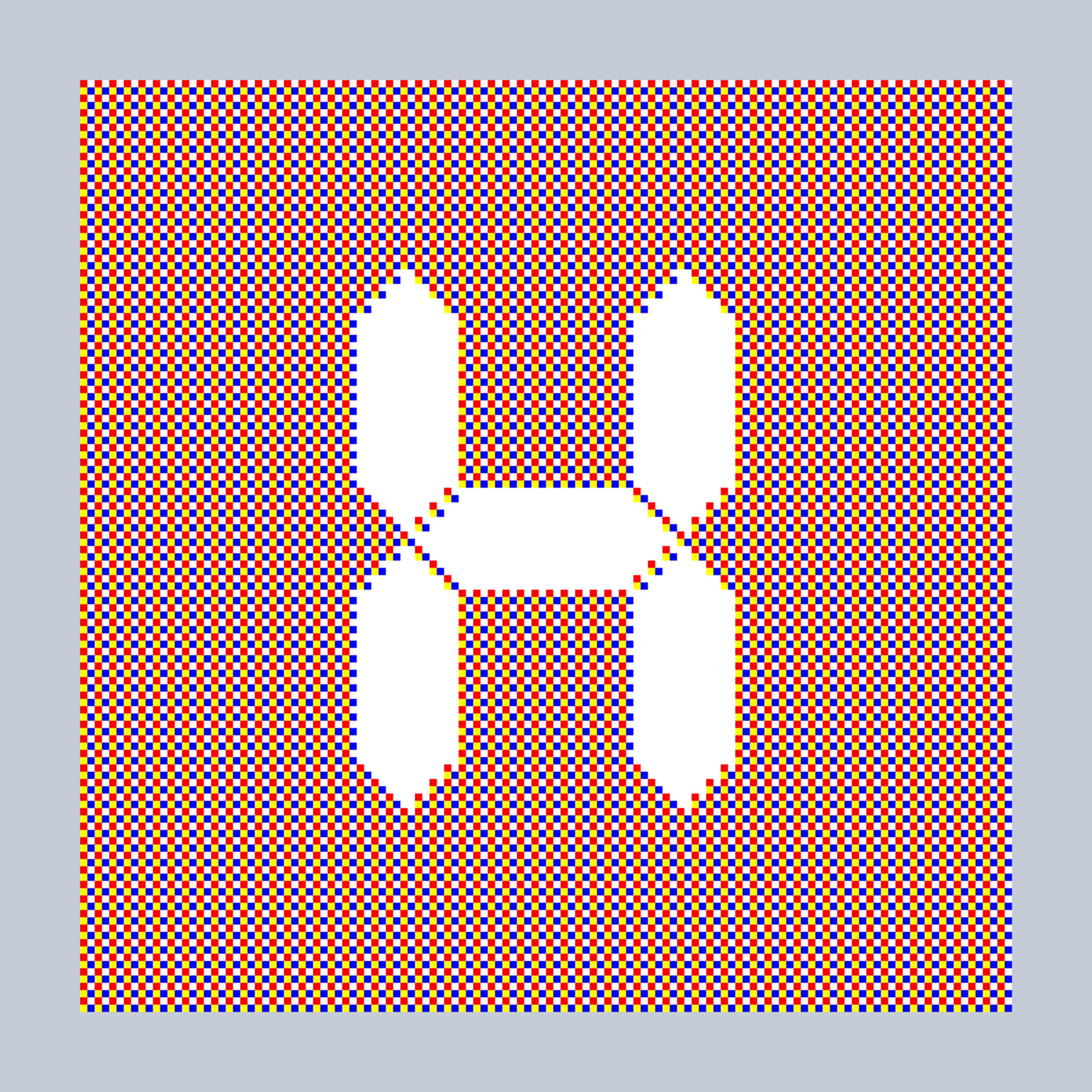 Art Blocks - Art Blocks v2 - 27-Bit Digital #944 - NFT # 21000944