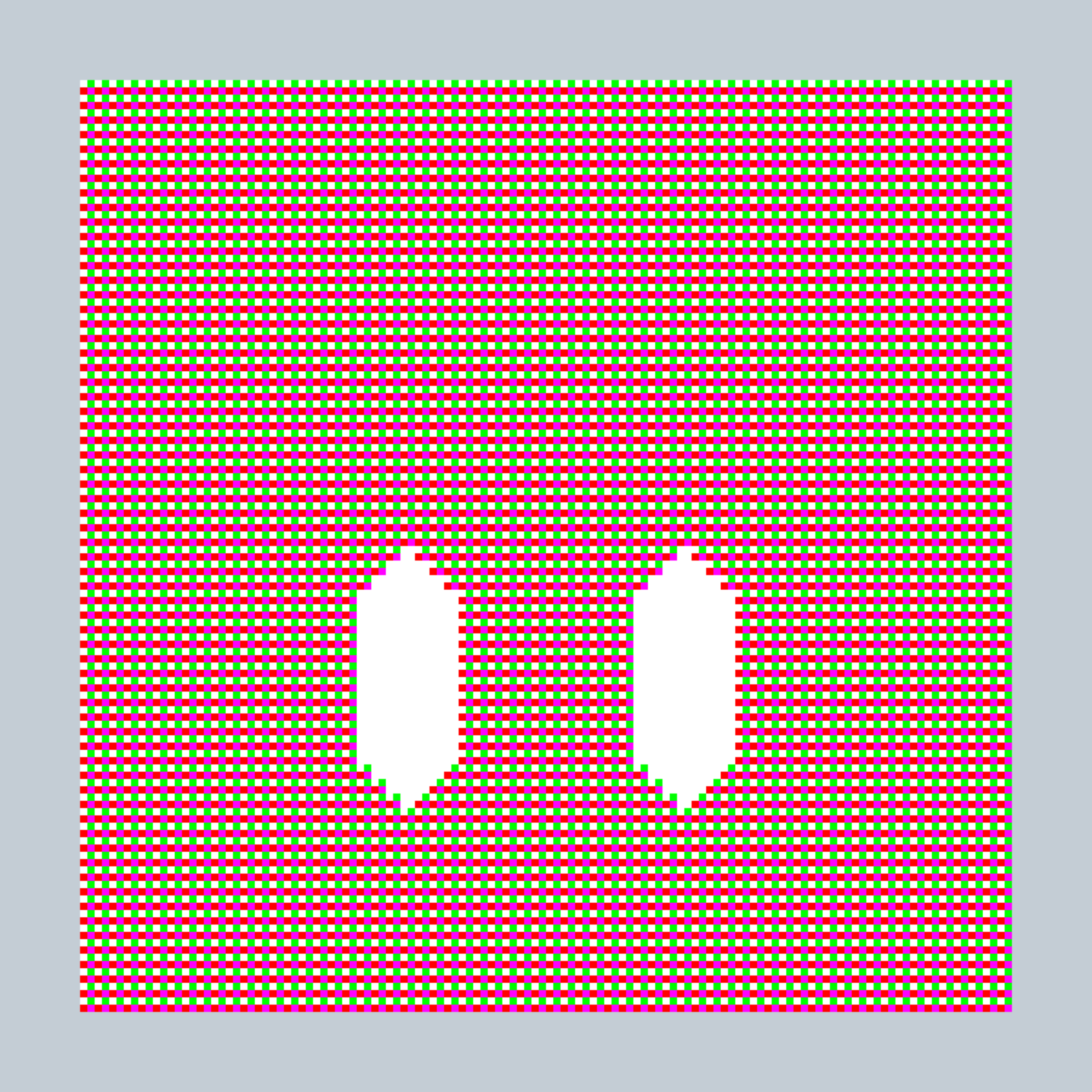 Art Blocks - Art Blocks v2 - 27-Bit Digital #945 - NFT # 21000945