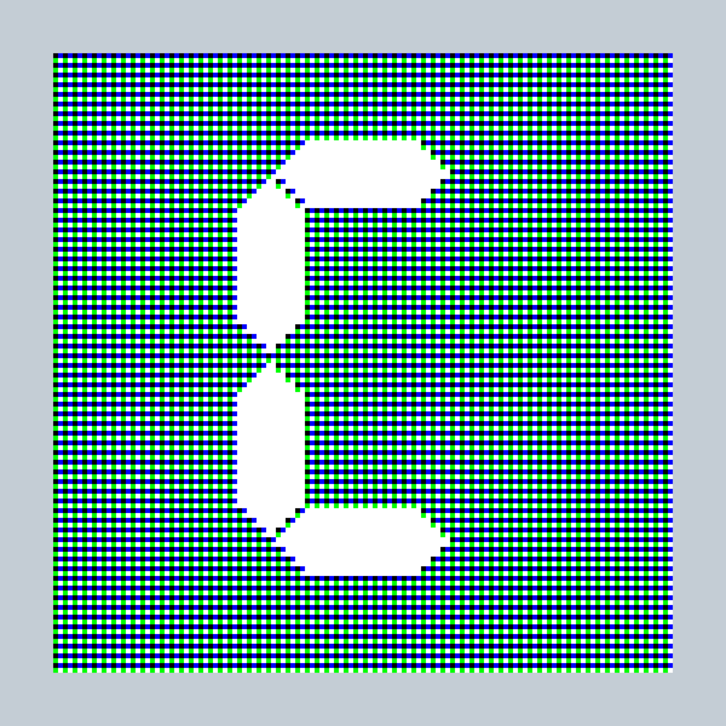 Art Blocks - Art Blocks v2 - 27-Bit Digital #946 - NFT # 21000946