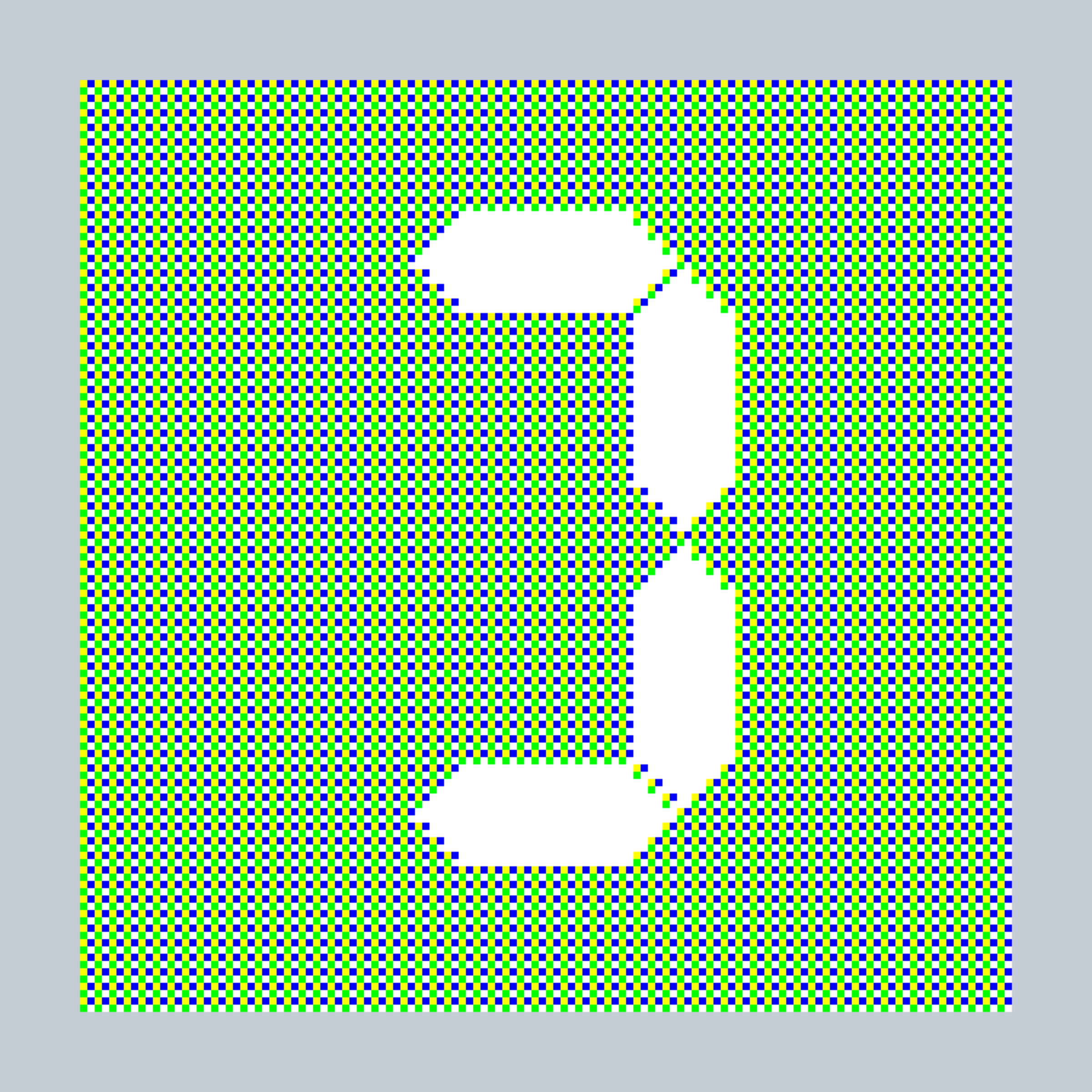 Art Blocks - Art Blocks v2 - 27-Bit Digital #948 - NFT # 21000948