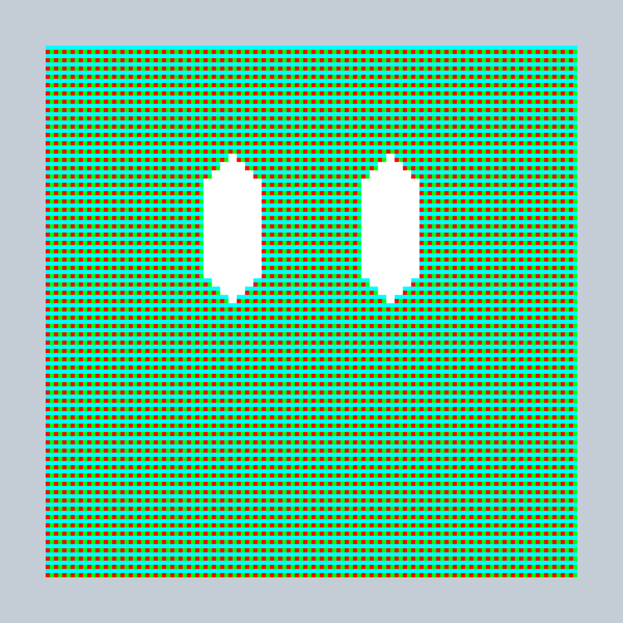 Art Blocks - Art Blocks v2 - 27-Bit Digital #949 - NFT # 21000949