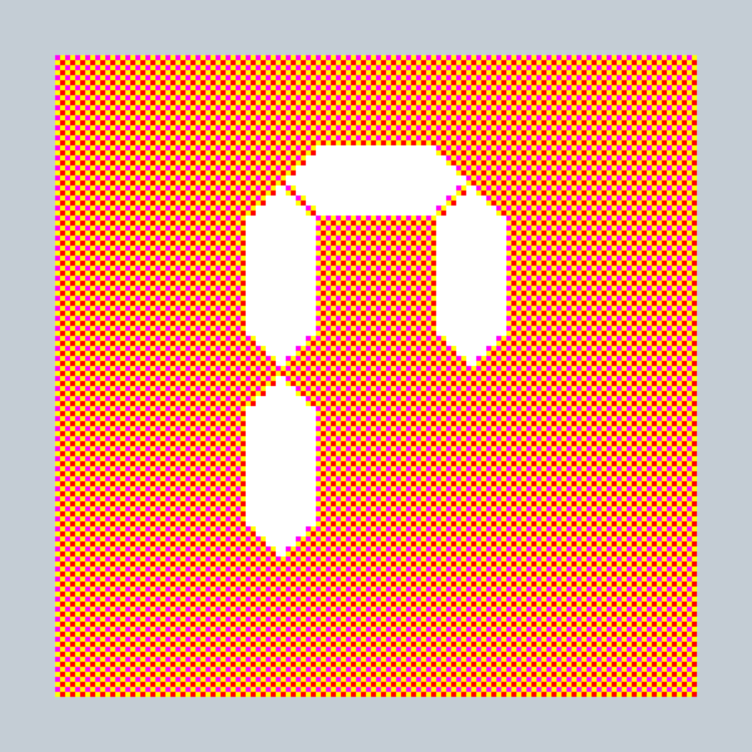 Art Blocks - Art Blocks v2 - 27-Bit Digital #951 - NFT # 21000951