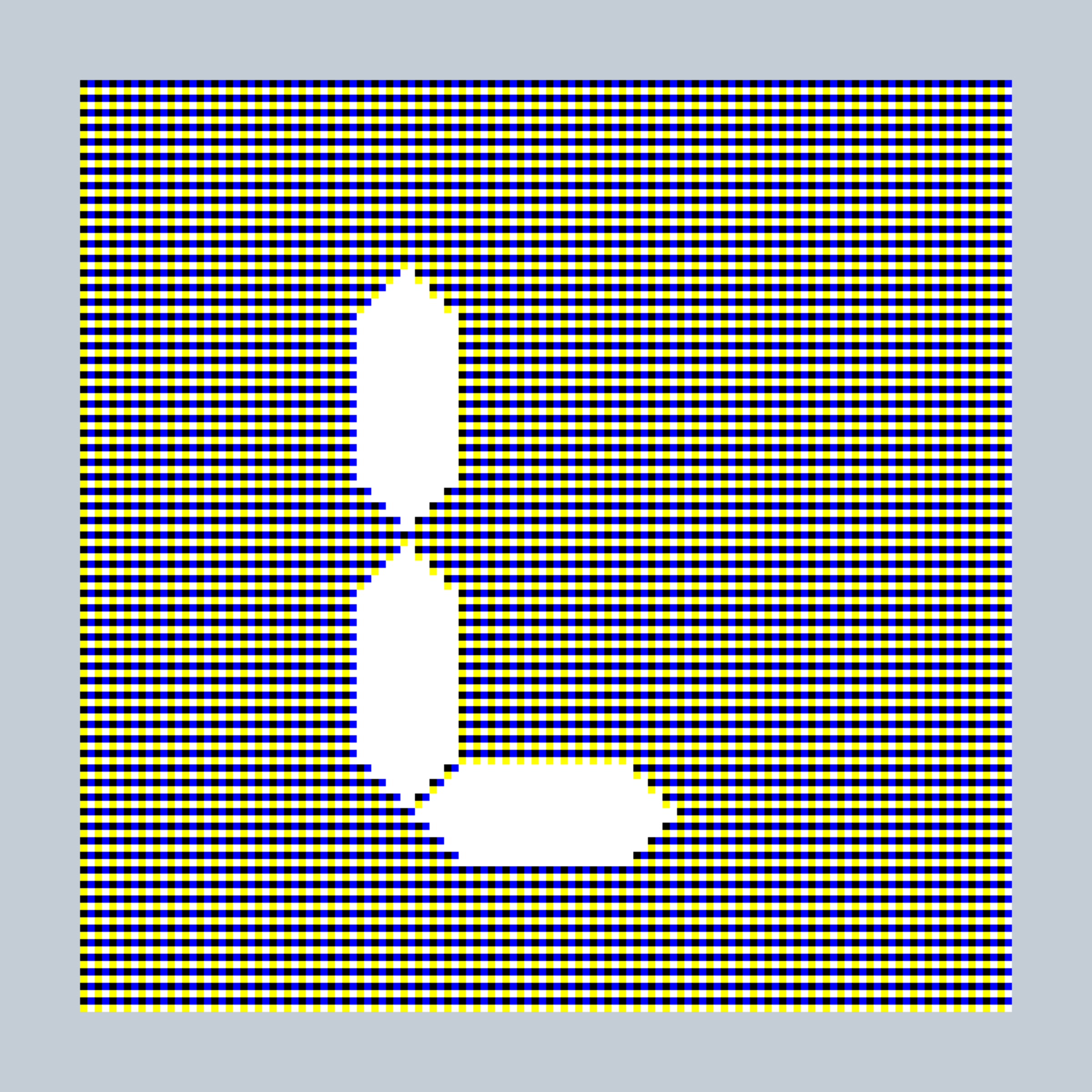 Art Blocks - Art Blocks v2 - 27-Bit Digital #955 - NFT # 21000955