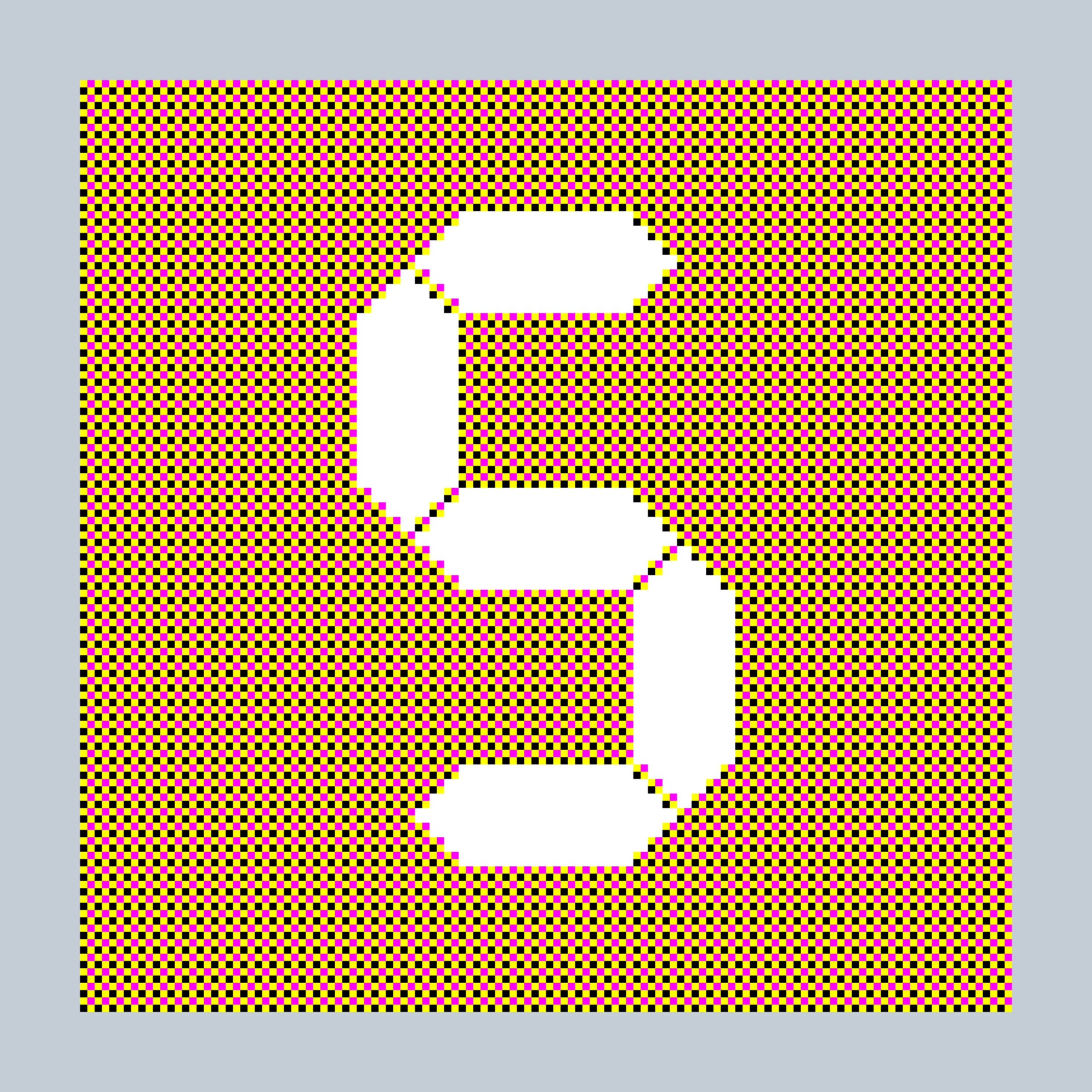 Art Blocks - Art Blocks v2 - 27-Bit Digital #957 - NFT # 21000957