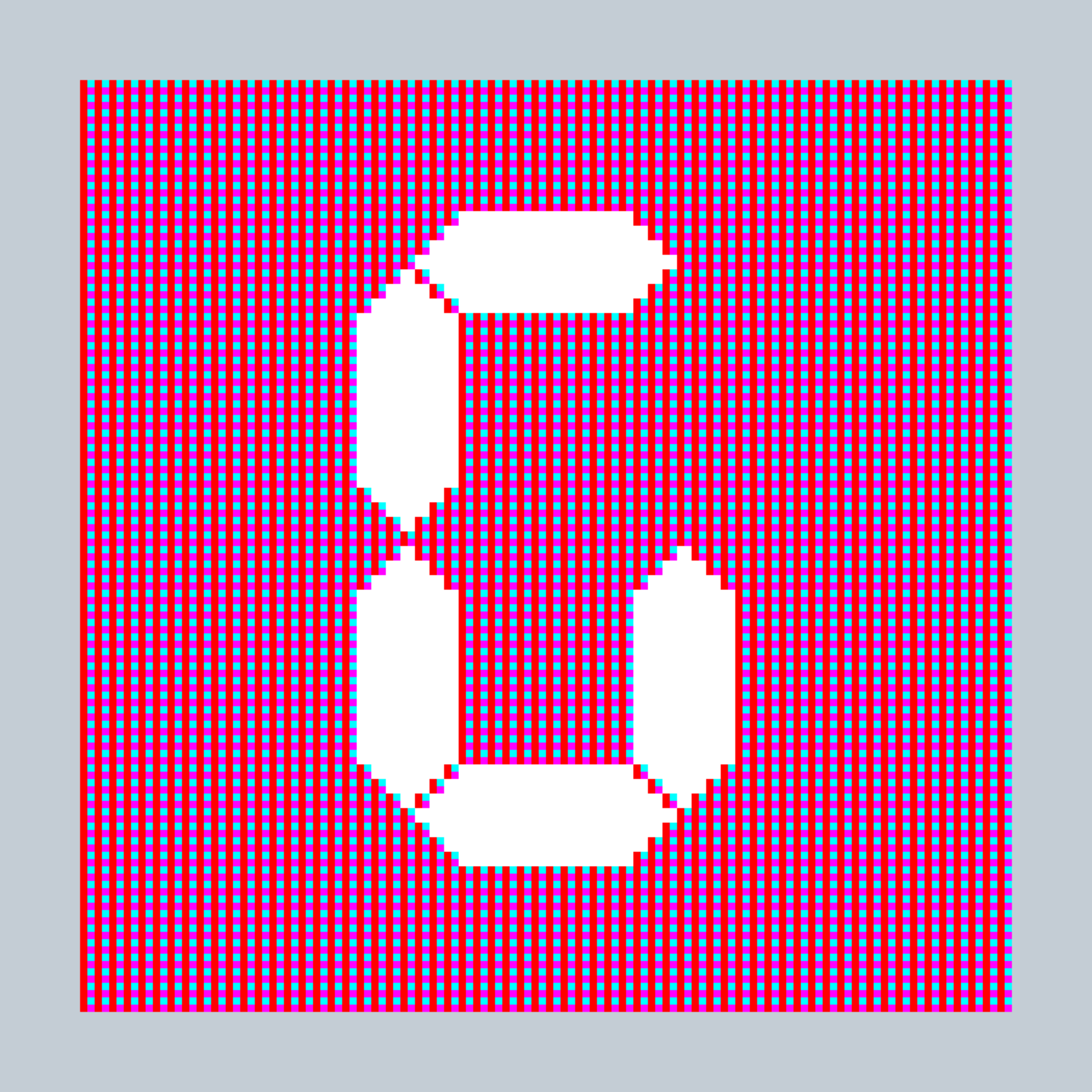 Art Blocks - Art Blocks v2 - 27-Bit Digital #958 - NFT # 21000958