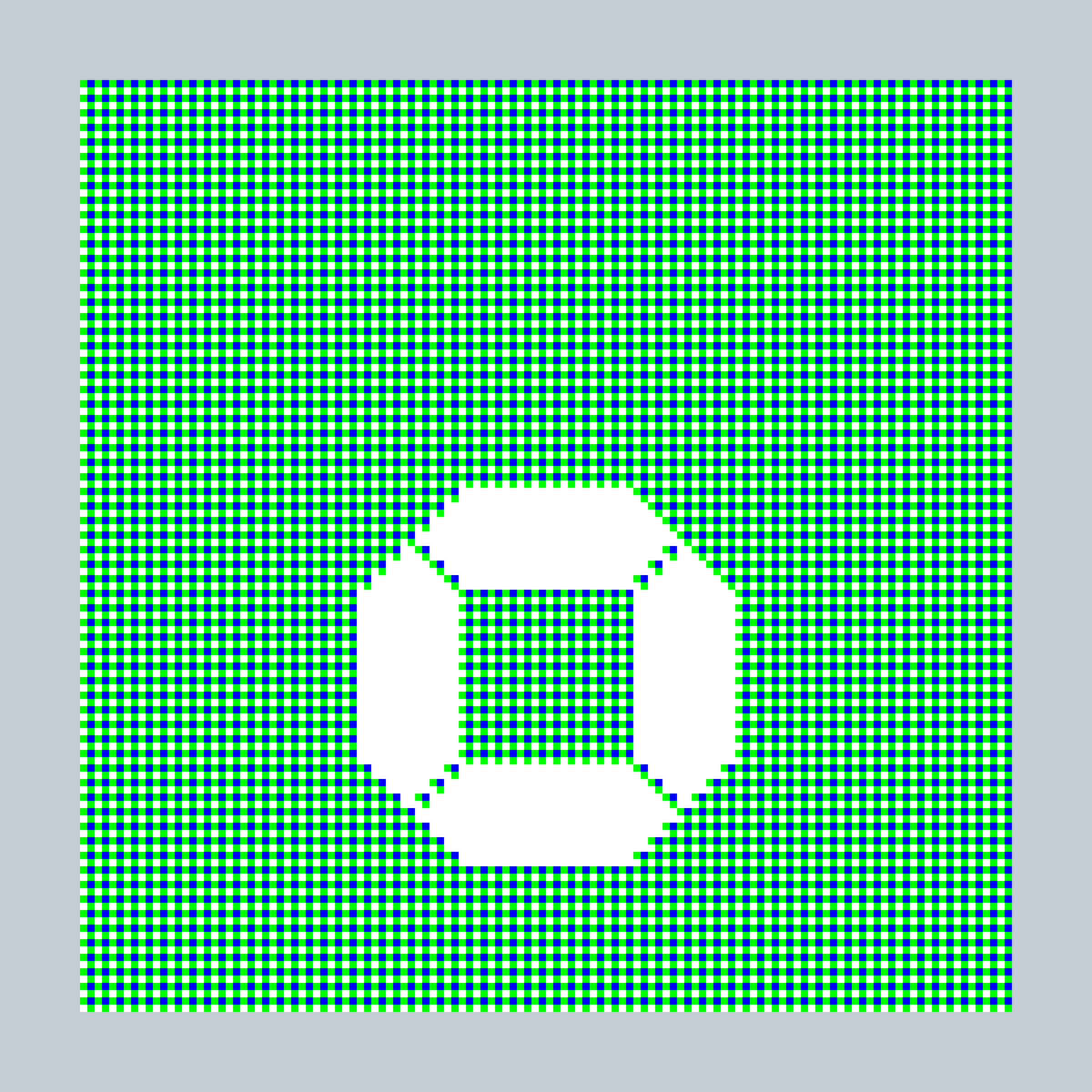 Art Blocks - Art Blocks v2 - 27-Bit Digital #959 - NFT # 21000959