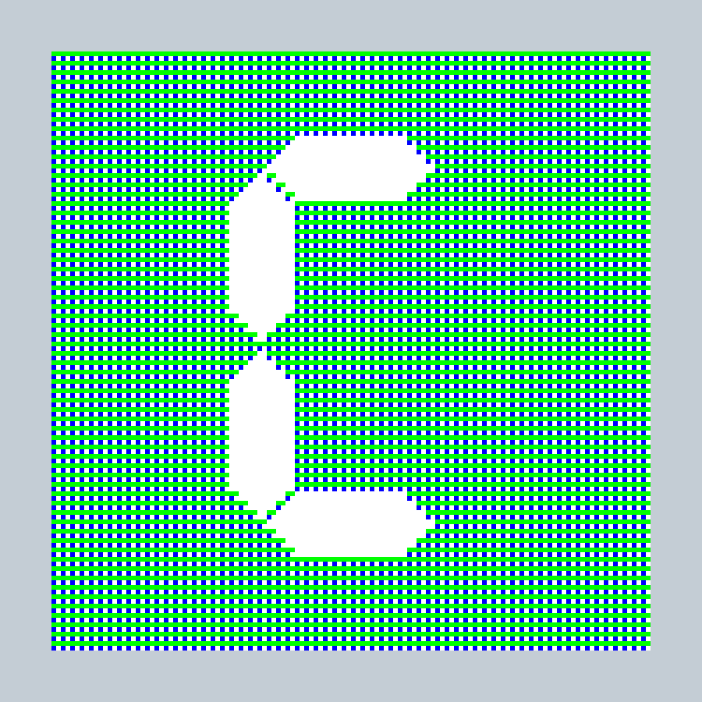 Art Blocks - Art Blocks v2 - 27-Bit Digital #963 - NFT # 21000963