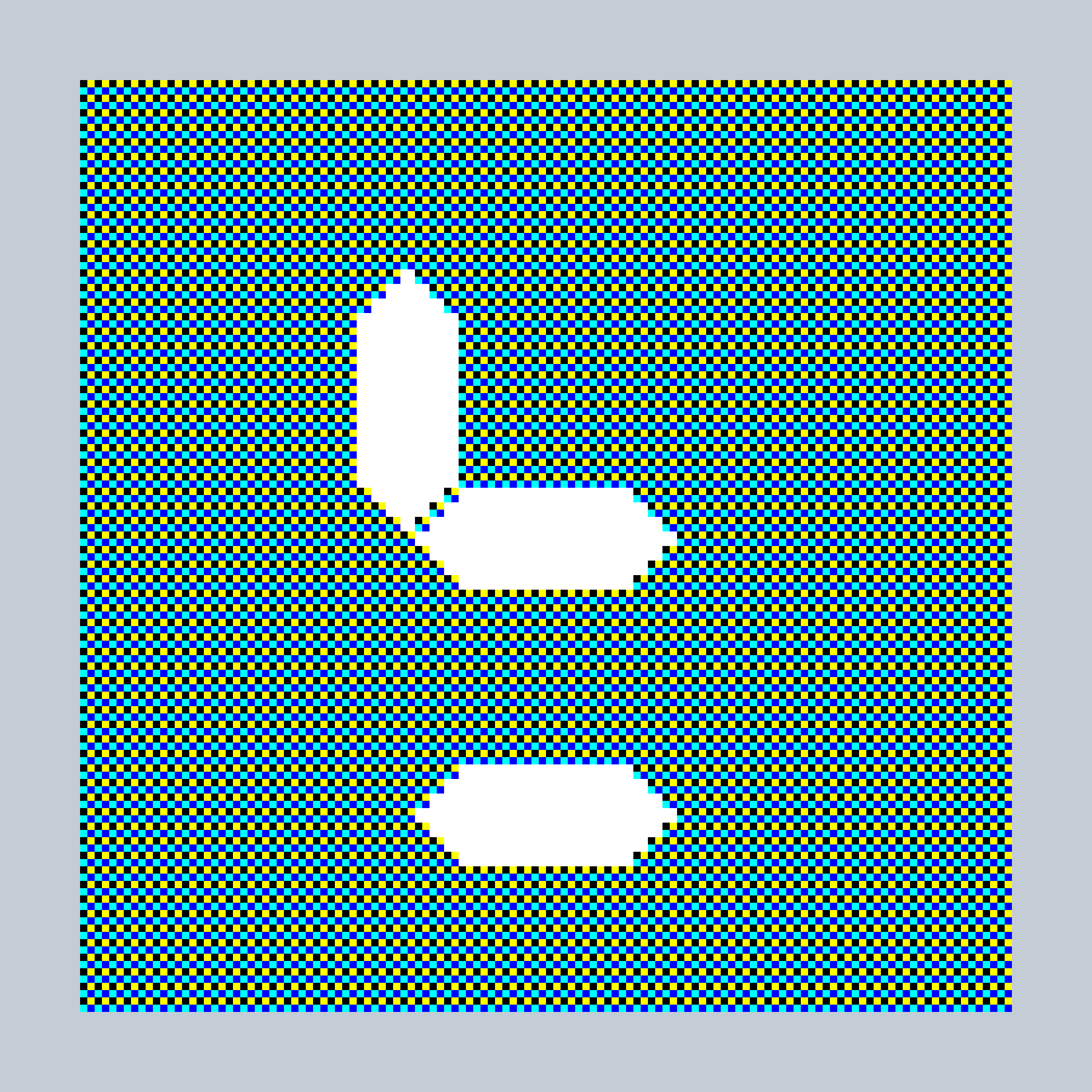 Art Blocks - Art Blocks v2 - 27-Bit Digital #970 - NFT # 21000970