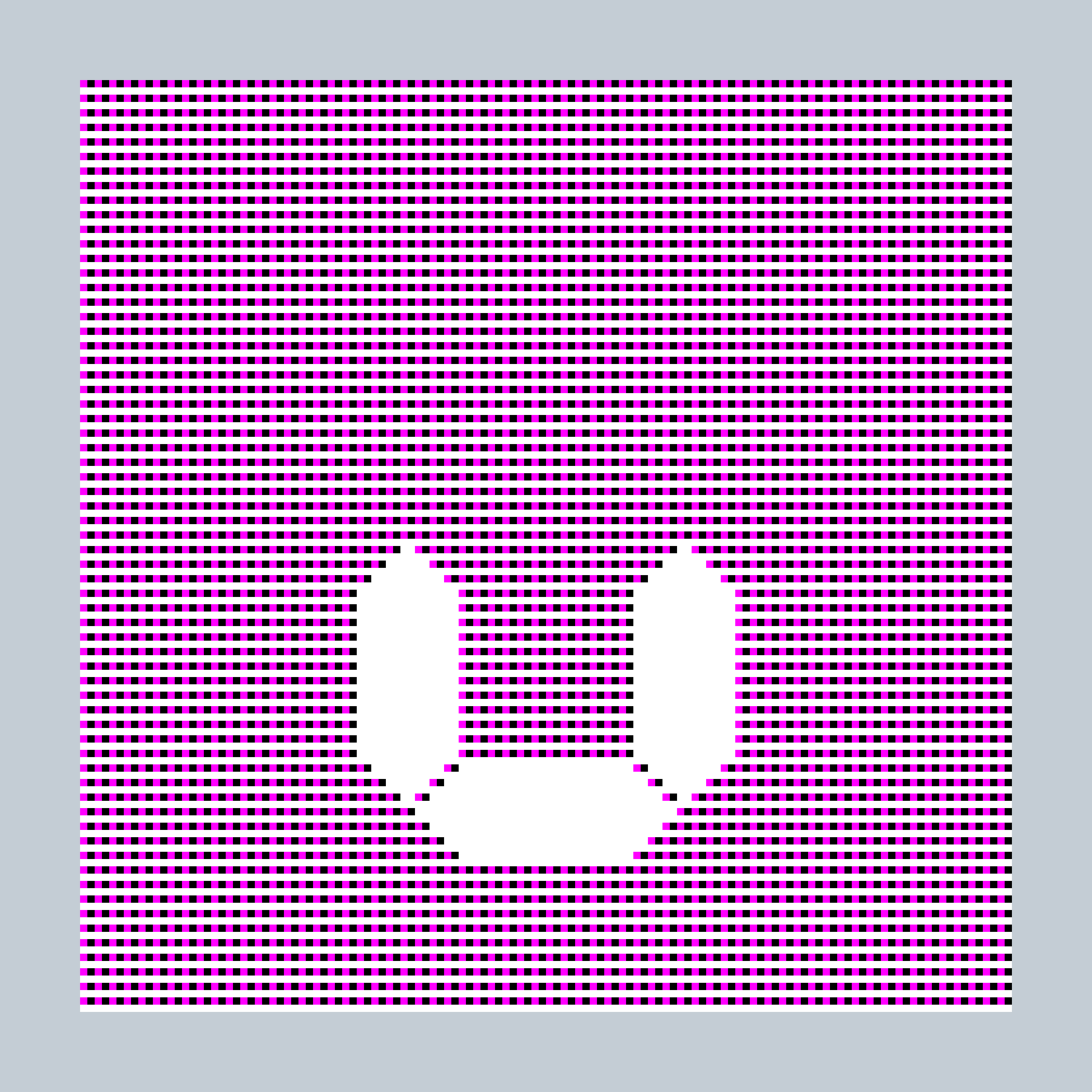 Art Blocks - Art Blocks v2 - 27-Bit Digital #972 - NFT # 21000972