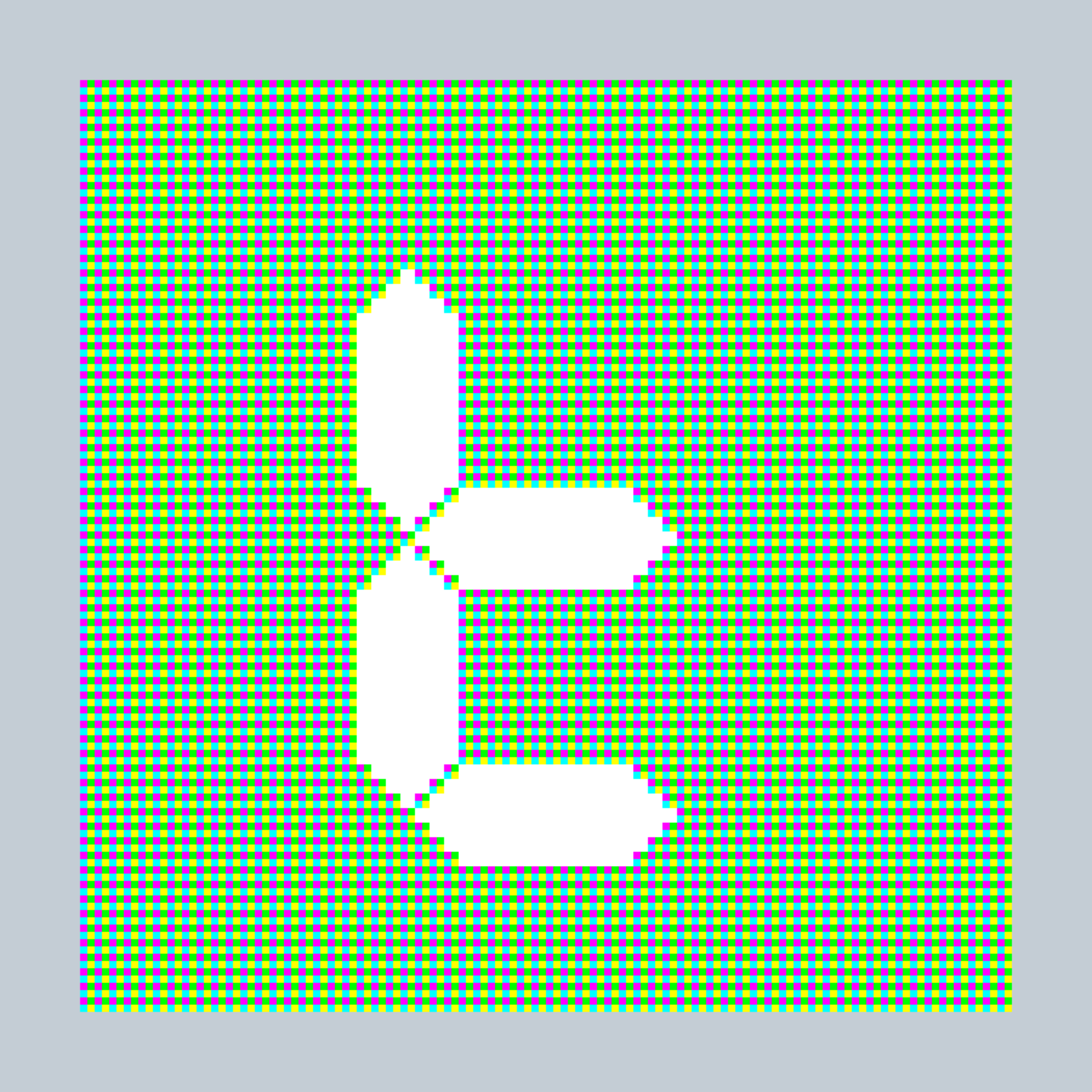 Art Blocks - Art Blocks v2 - 27-Bit Digital #975 - NFT # 21000975