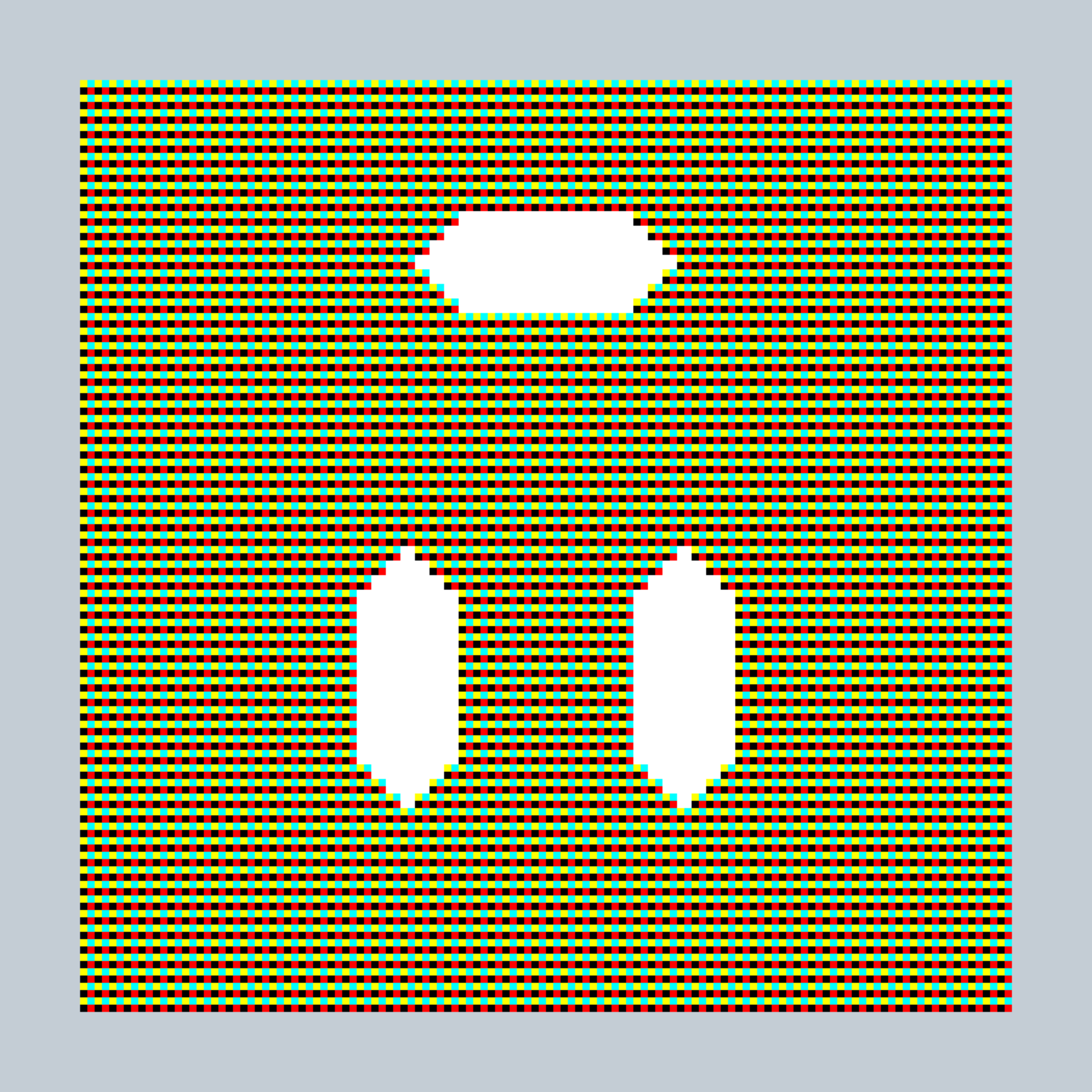 Art Blocks - Art Blocks v2 - 27-Bit Digital #978 - NFT # 21000978