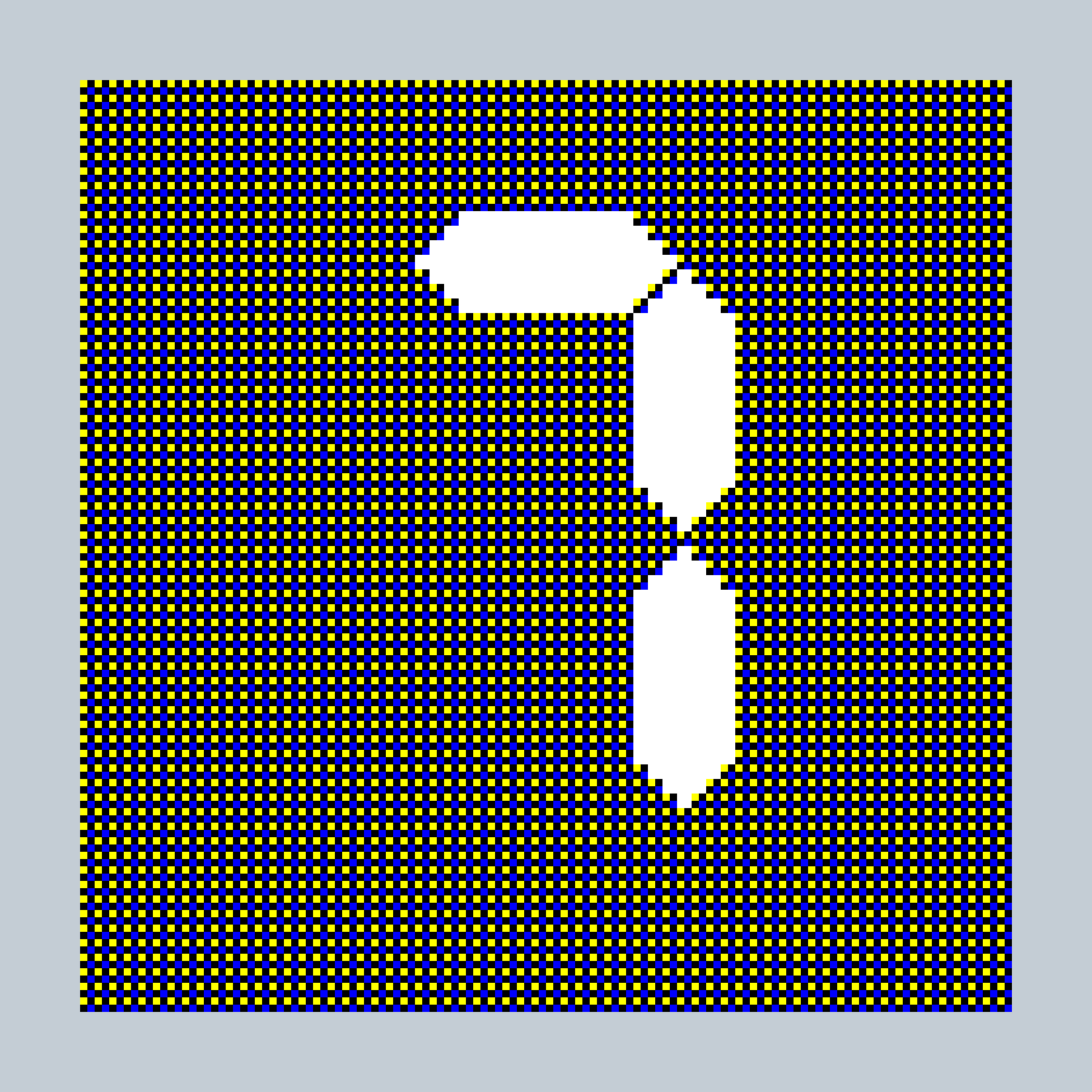 Art Blocks - Art Blocks v2 - 27-Bit Digital #980 - NFT # 21000980