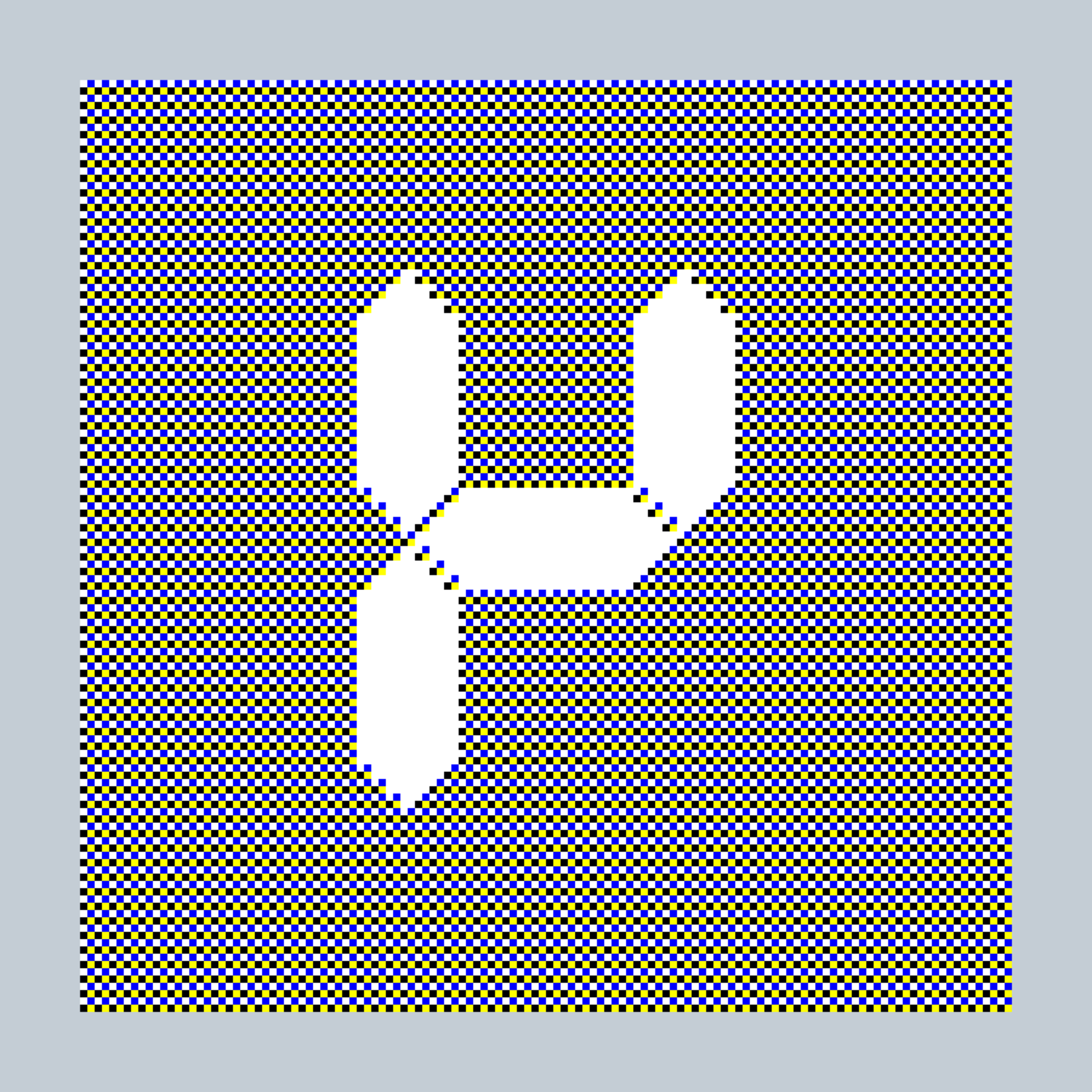 Art Blocks - Art Blocks v2 - 27-Bit Digital #984 - NFT # 21000984