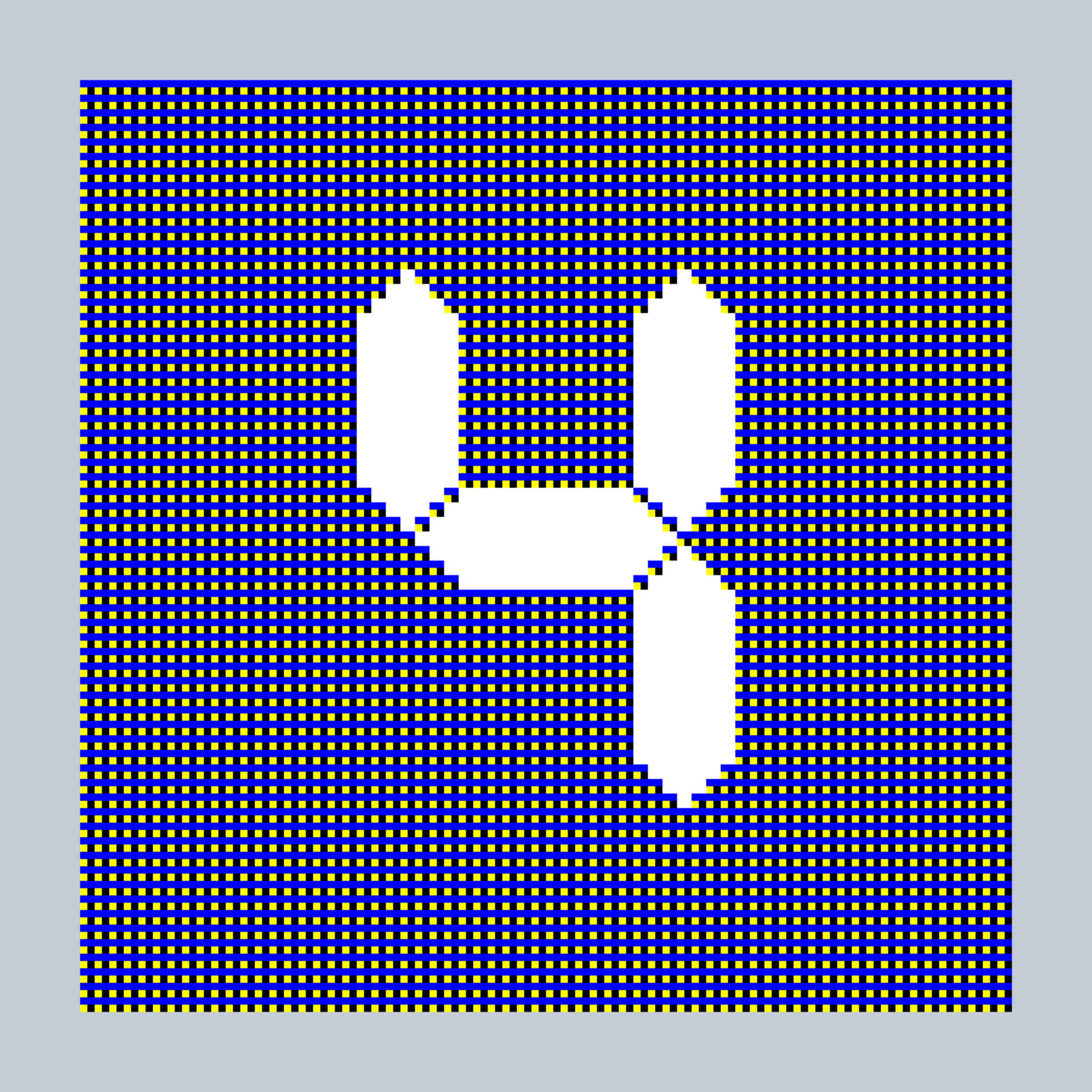 Art Blocks - Art Blocks v2 - 27-Bit Digital #985 - NFT # 21000985