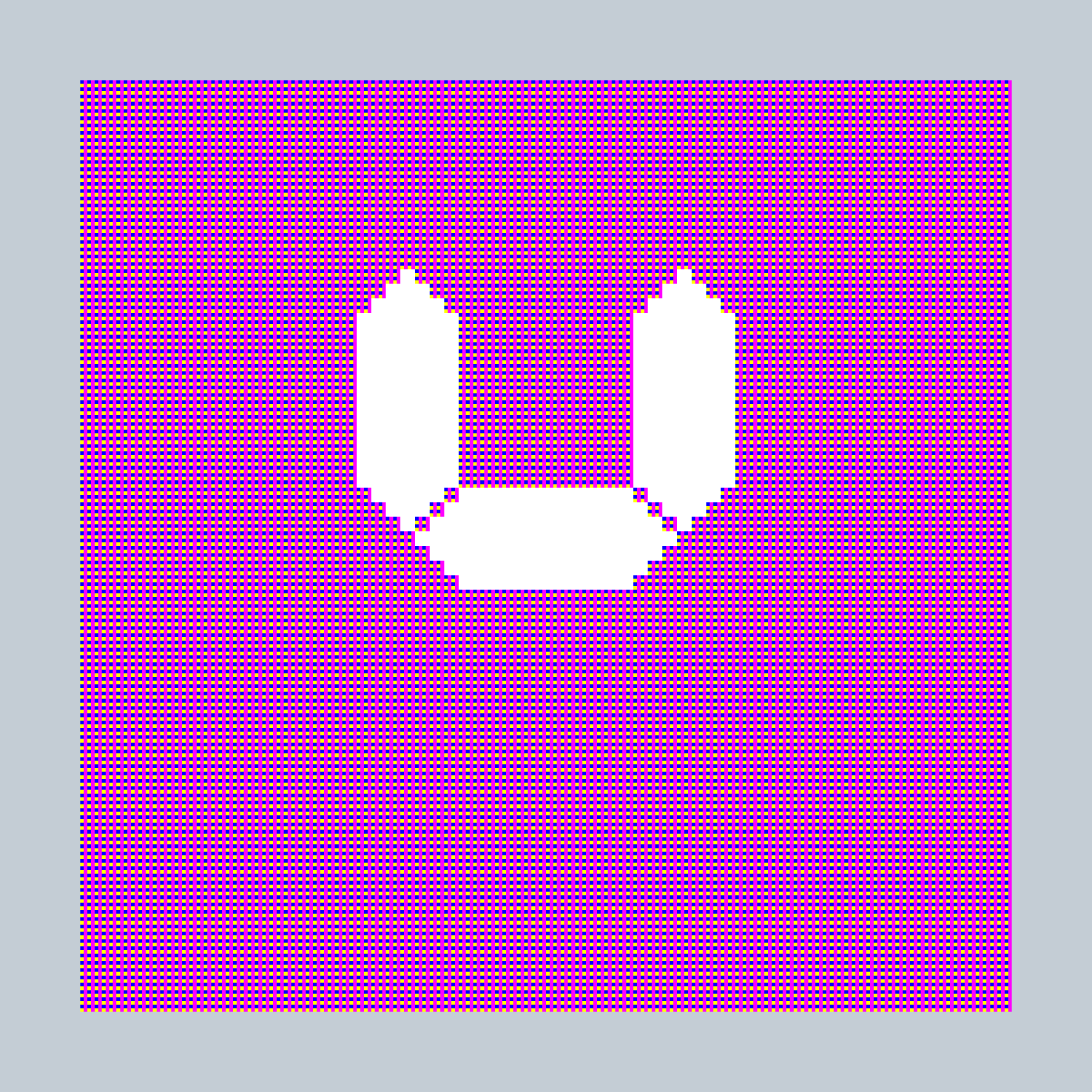 Art Blocks - Art Blocks v2 - 27-Bit Digital #991 - NFT # 21000991