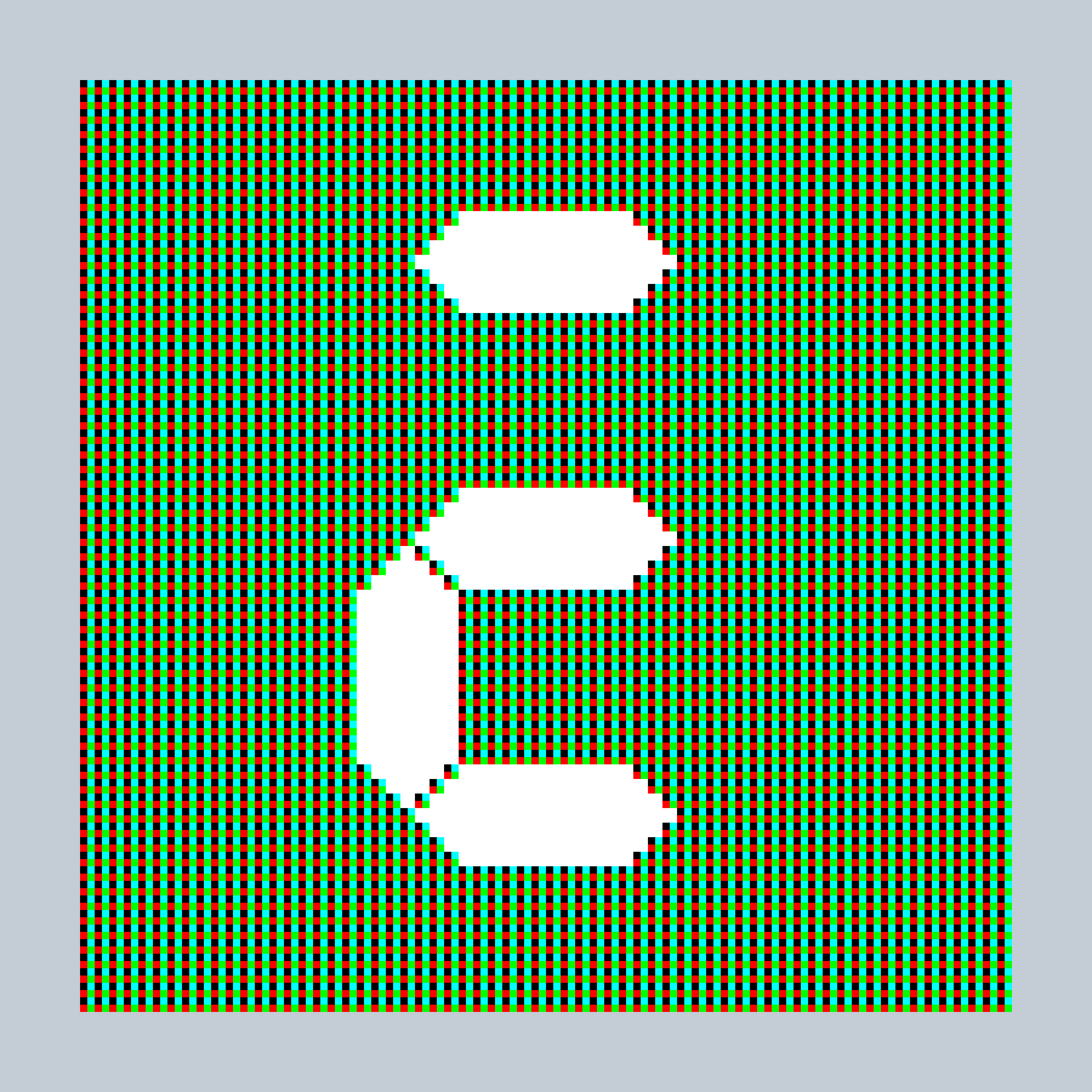 Art Blocks - Art Blocks v2 - 27-Bit Digital #997 - NFT # 21000997