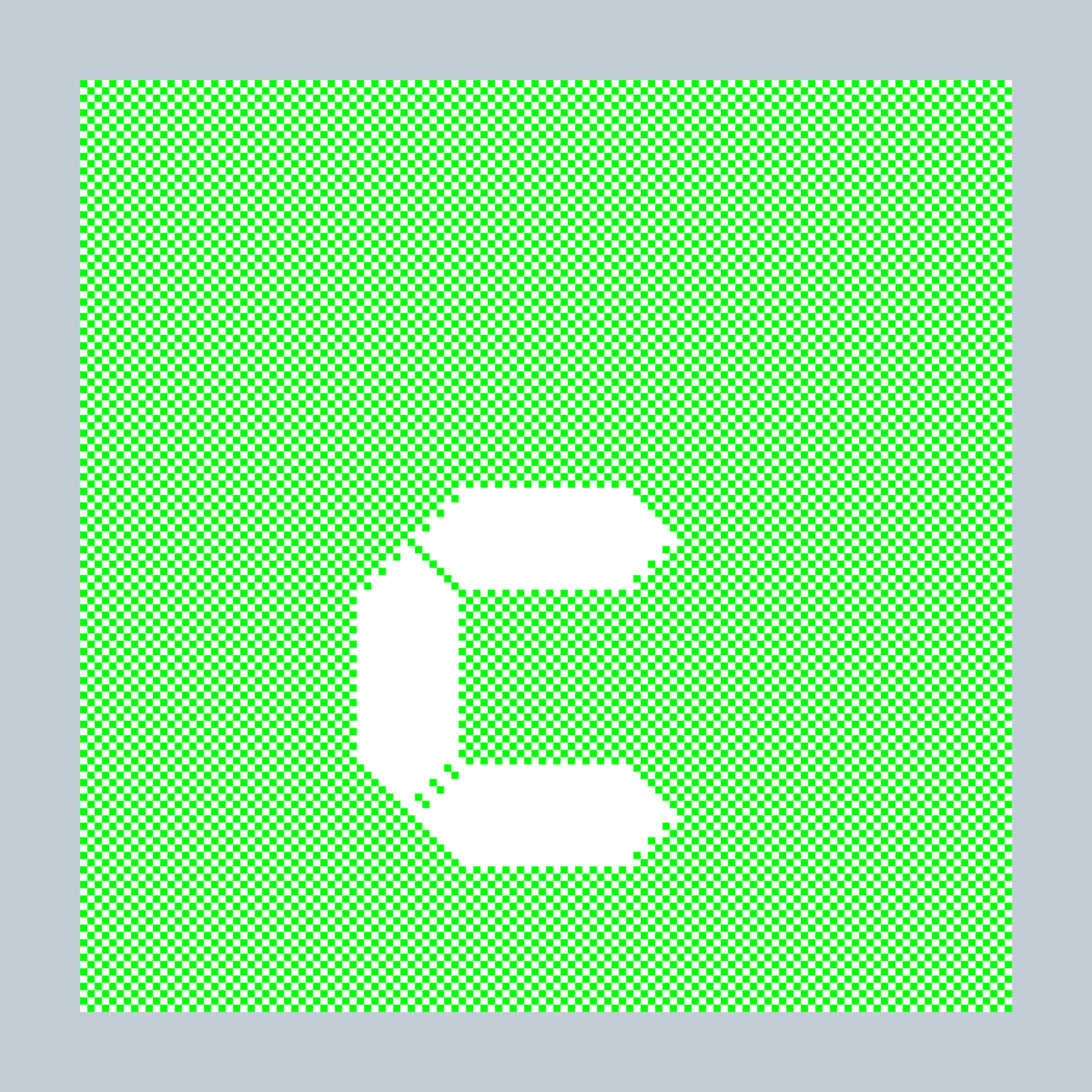 Art Blocks - Art Blocks v2 - 27-Bit Digital #998 - NFT # 21000998