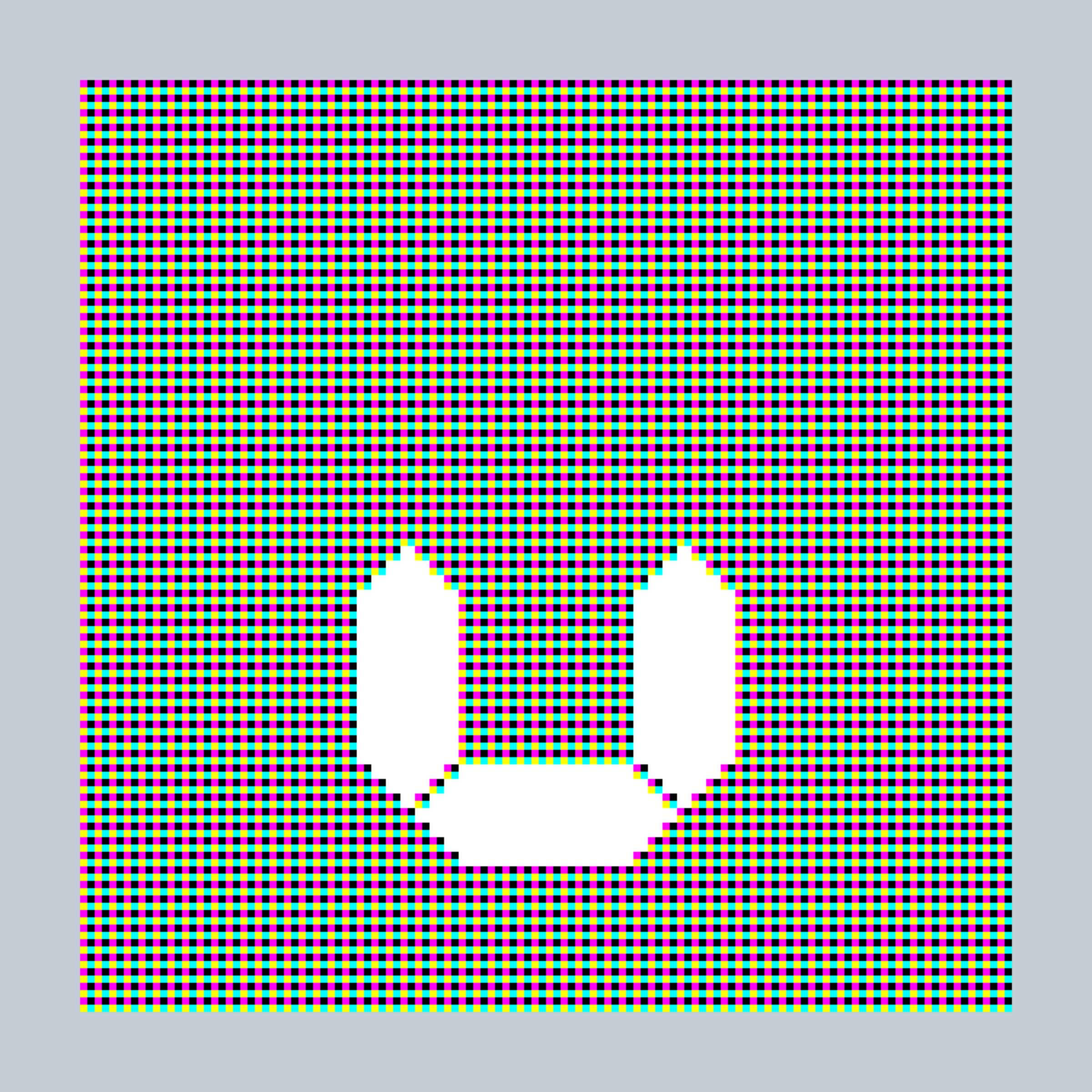 Art Blocks - Art Blocks v2 - 27-Bit Digital #1005 - NFT # 21001005